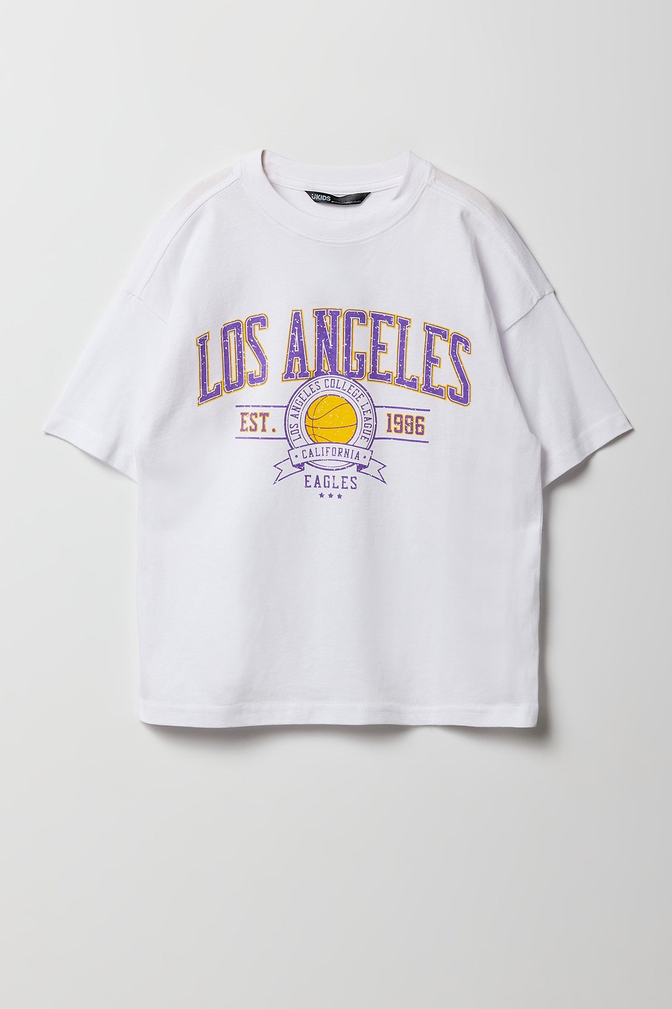 Boys Graphic & Solid T-Shirt (2 Pack)