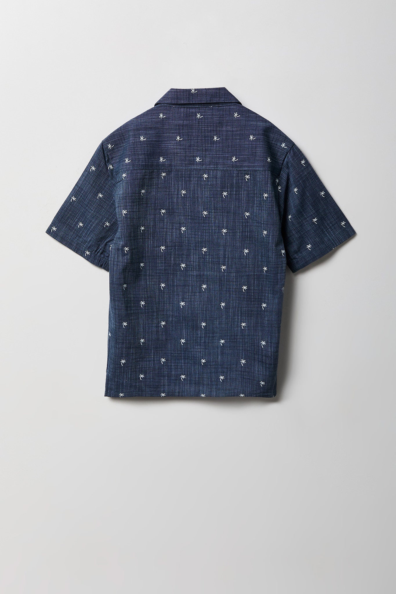 Boys Printed Button-Up Top
