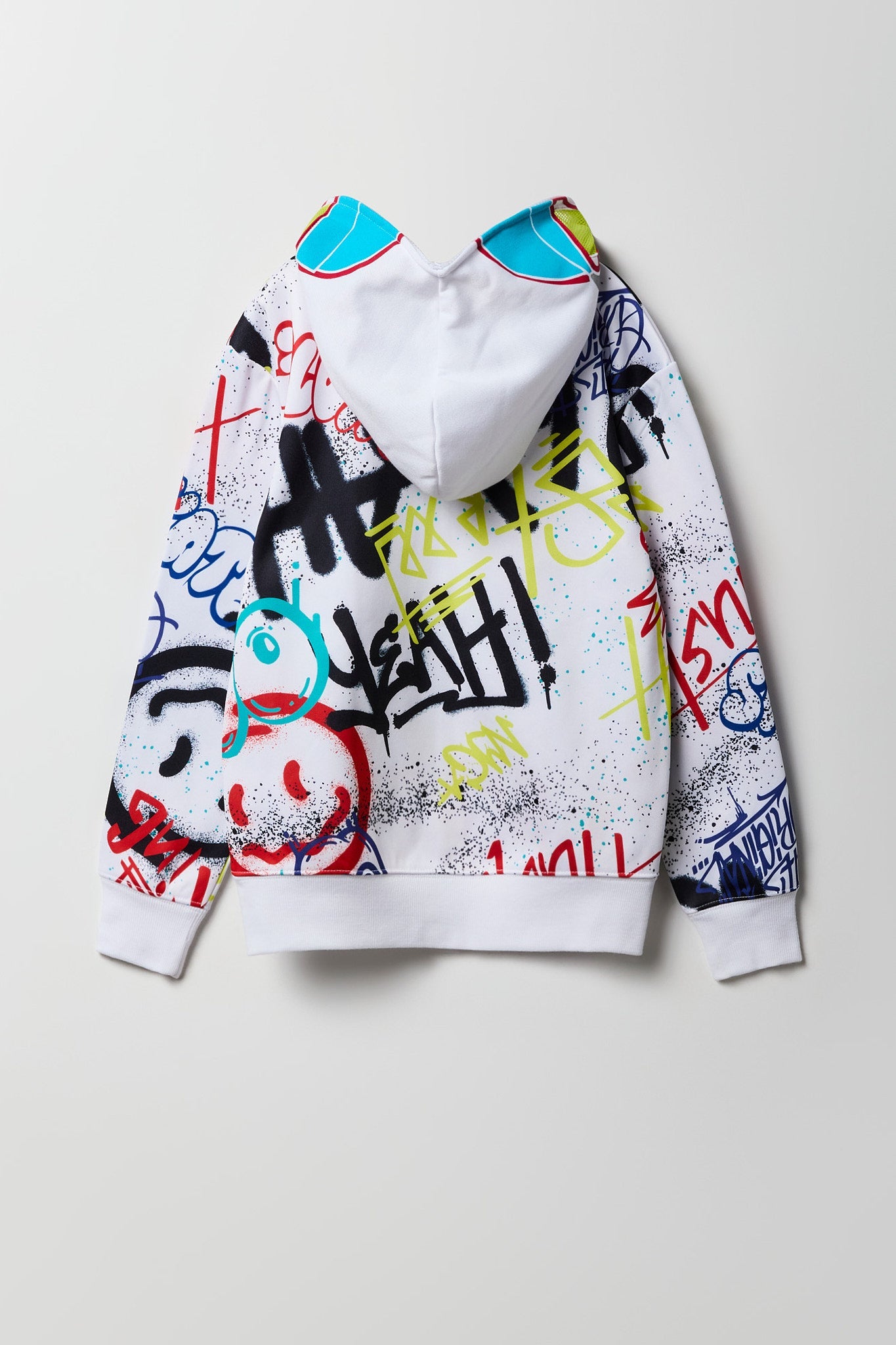 Kids Graffiti Full Zip Hoodie