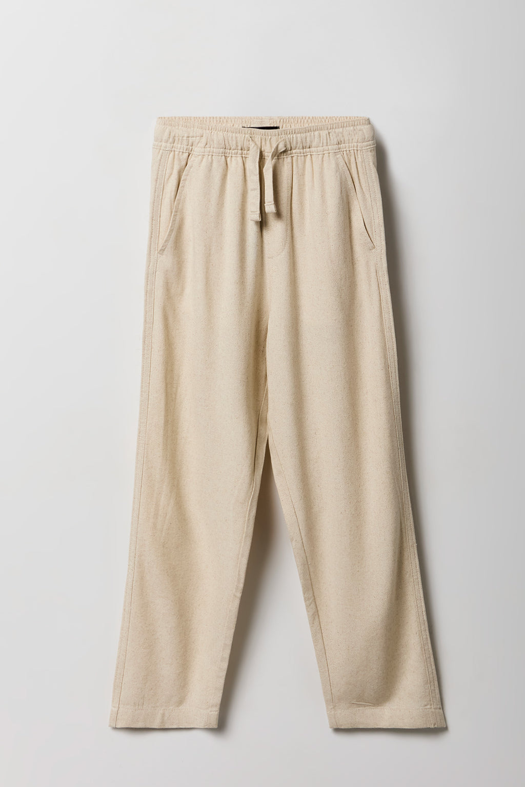 Boys Linen-Blend Relaxed Pant