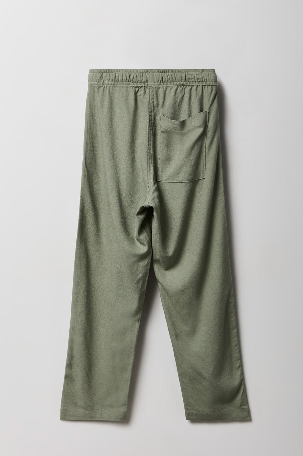 Boys Linen-Blend Relaxed Pant