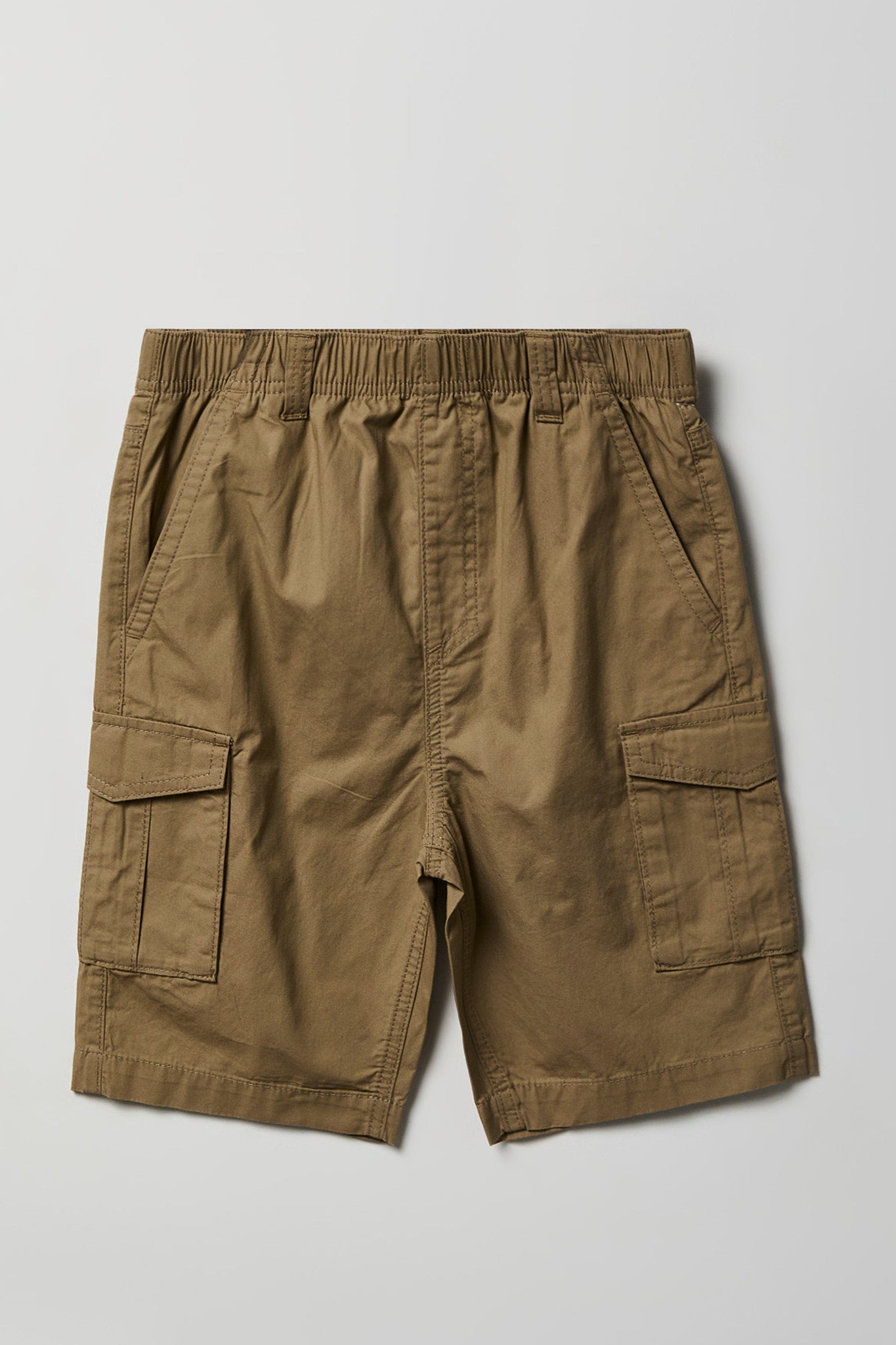 Boys Poplin Cargo Short