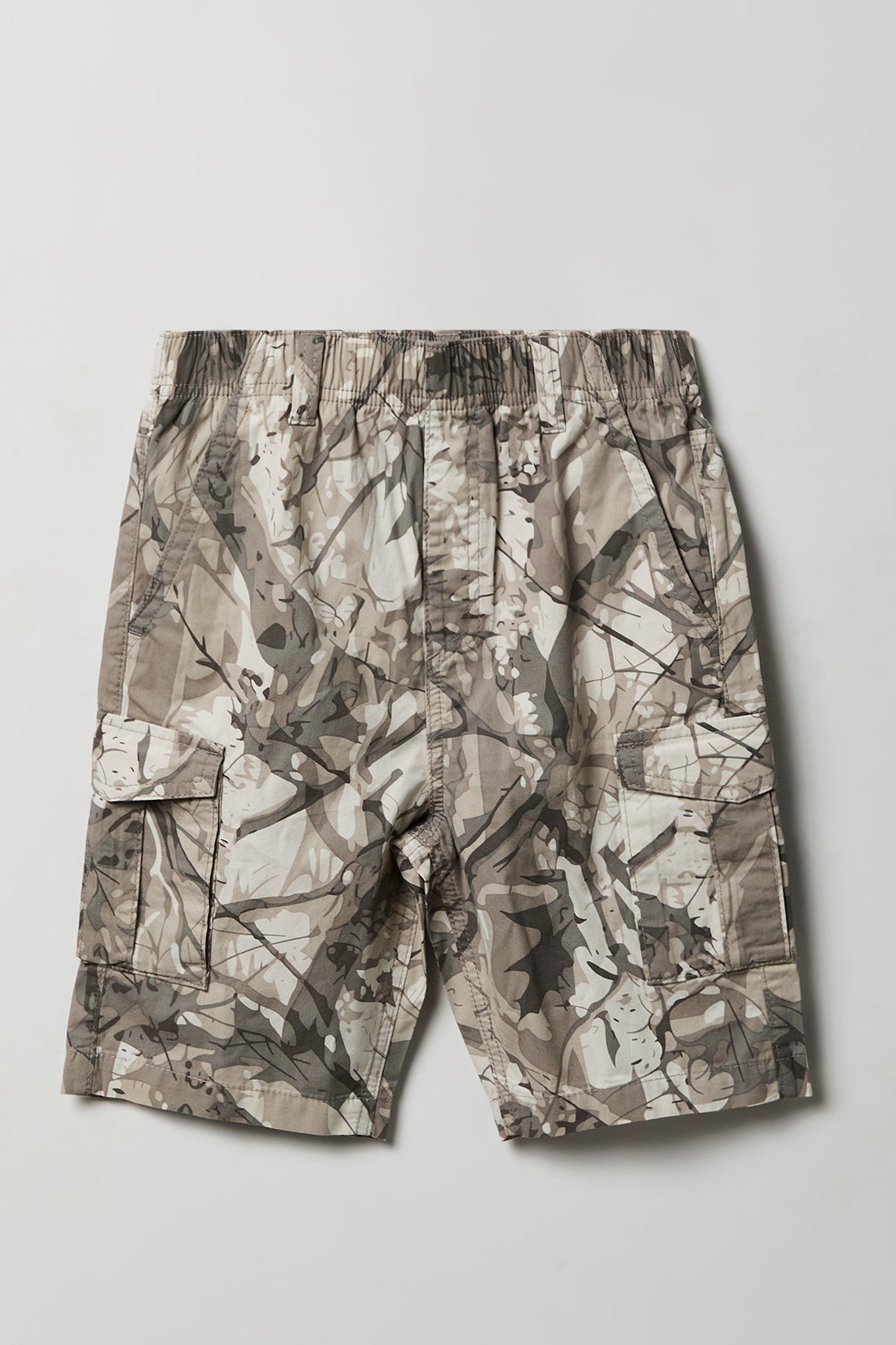 Boys Poplin Cargo Short