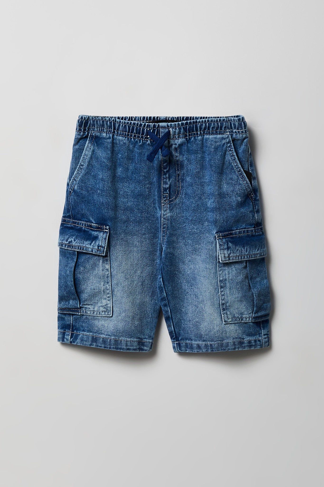 Boys Cargo Denim Short