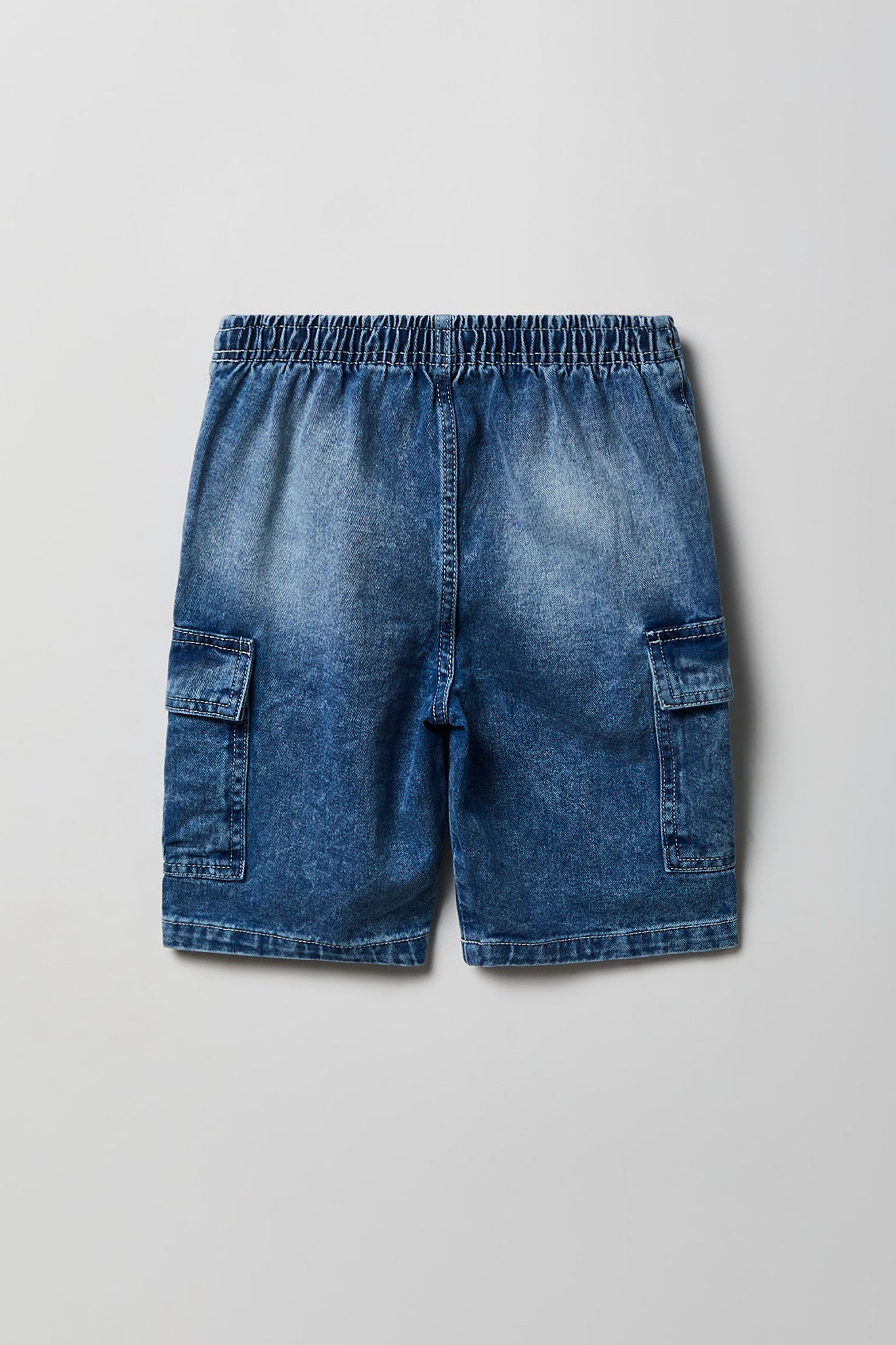 Boys Cargo Denim Short