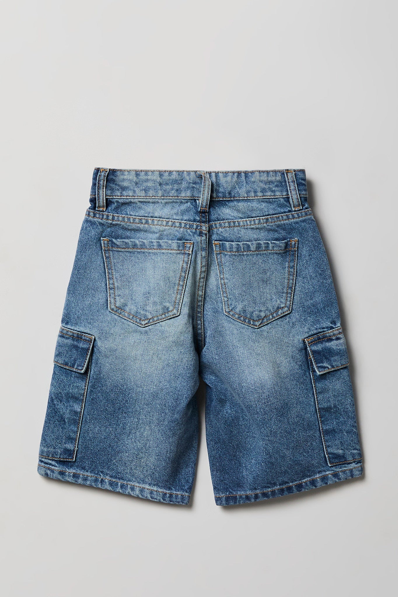 Boys Cargo Denim Short