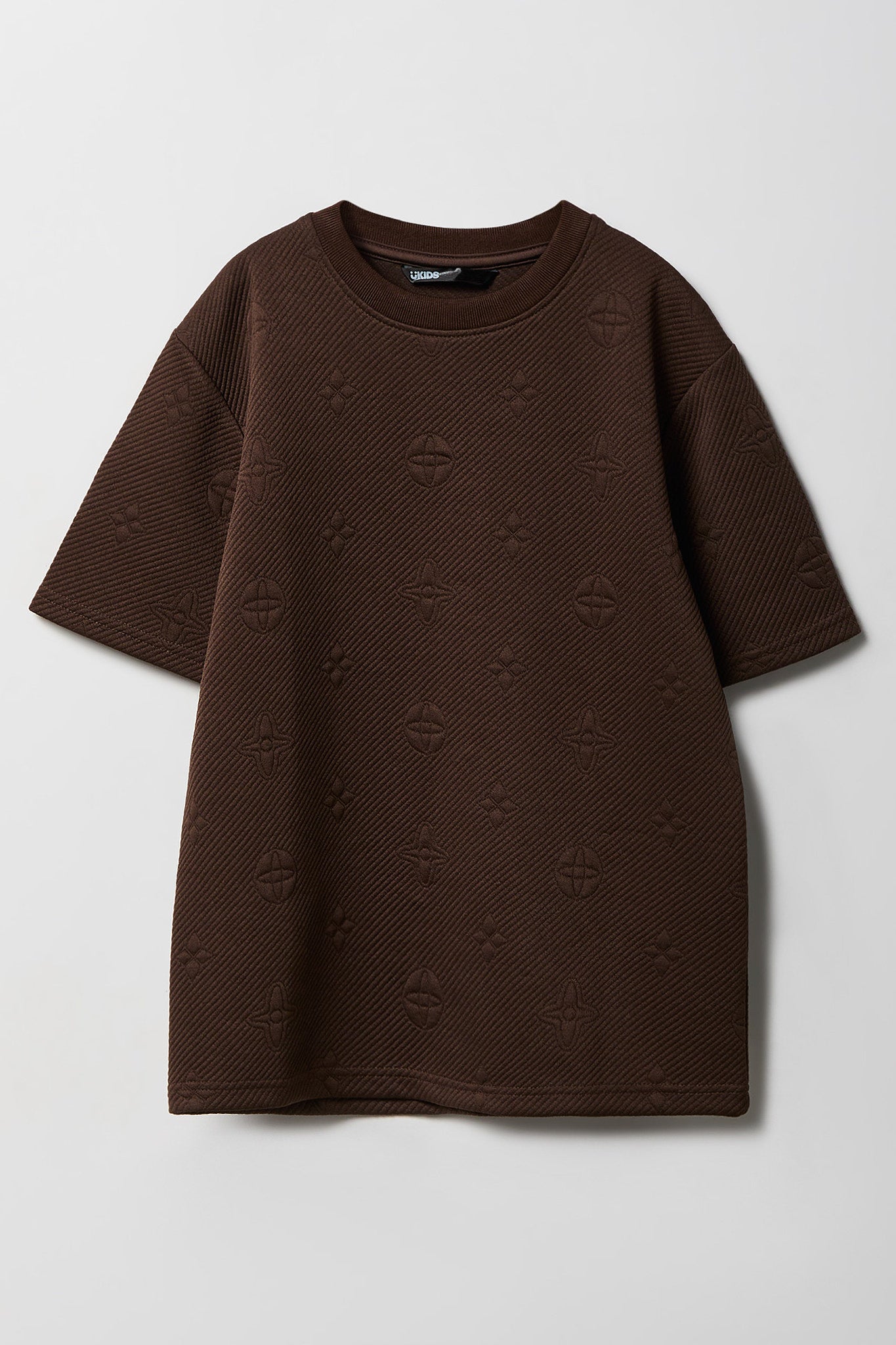 Boys Status Jaquard Knit T-Shirt