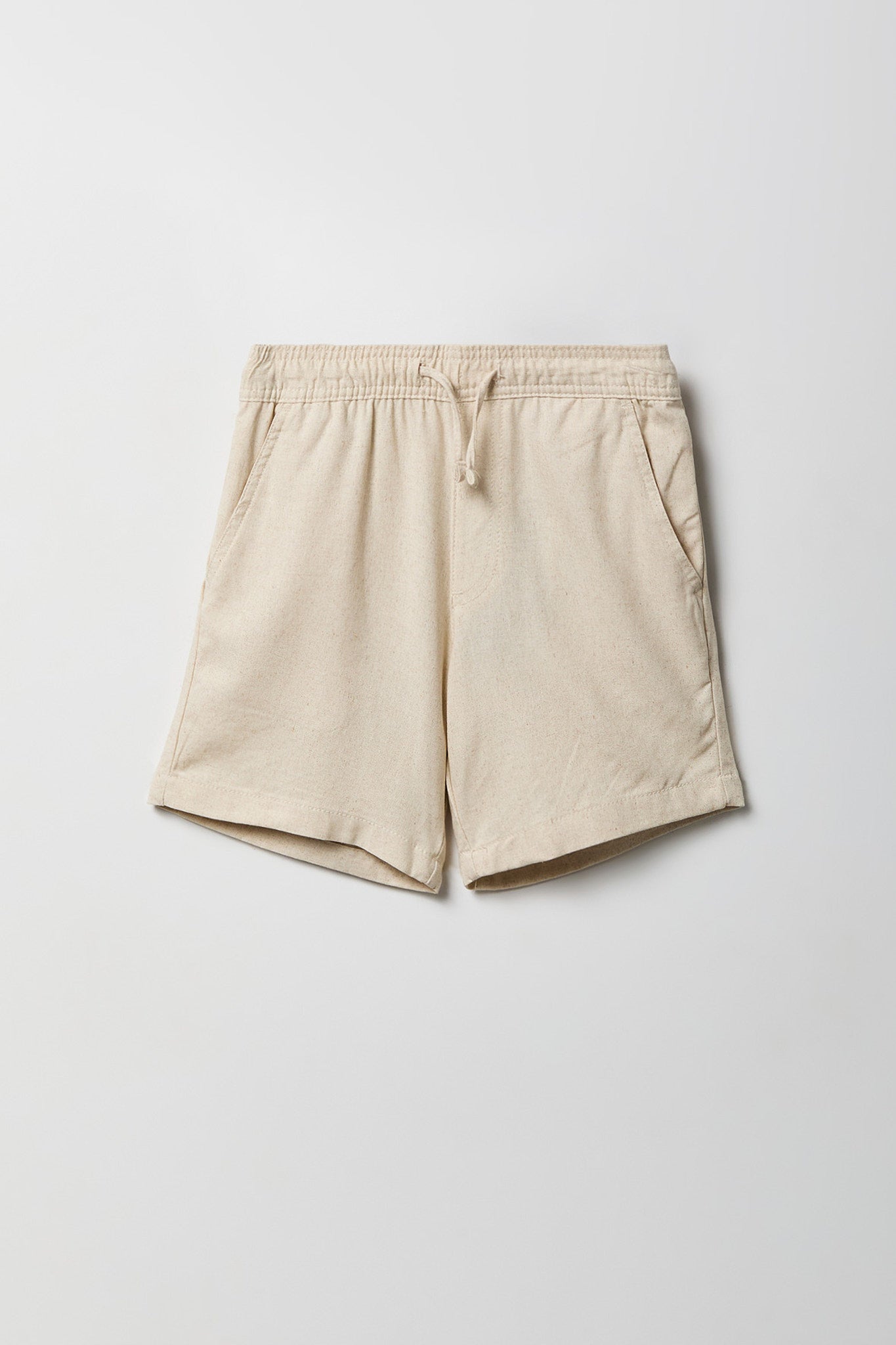 Boys Linen-Blend Short