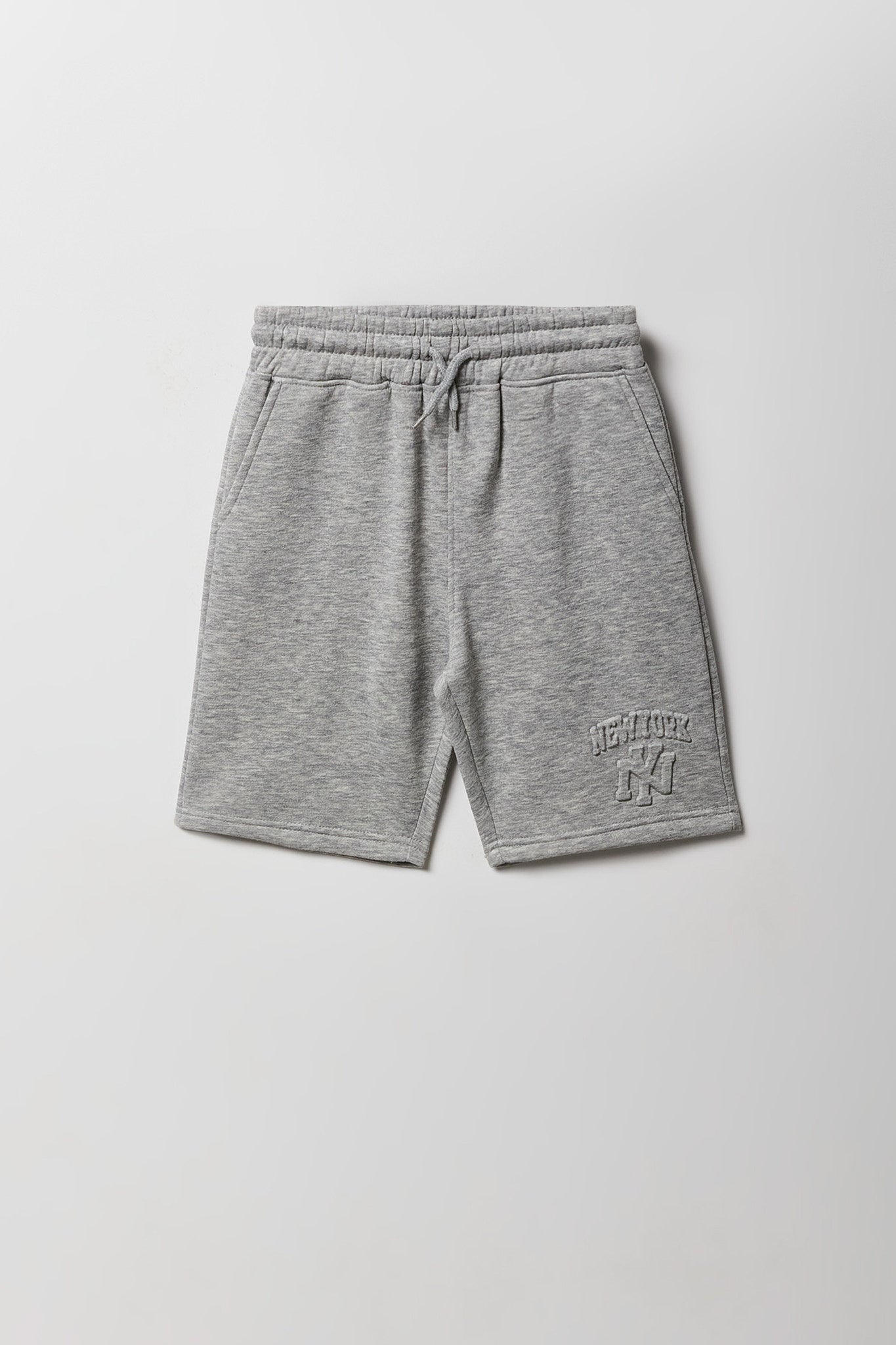 Boys Embossed Fleece Short
