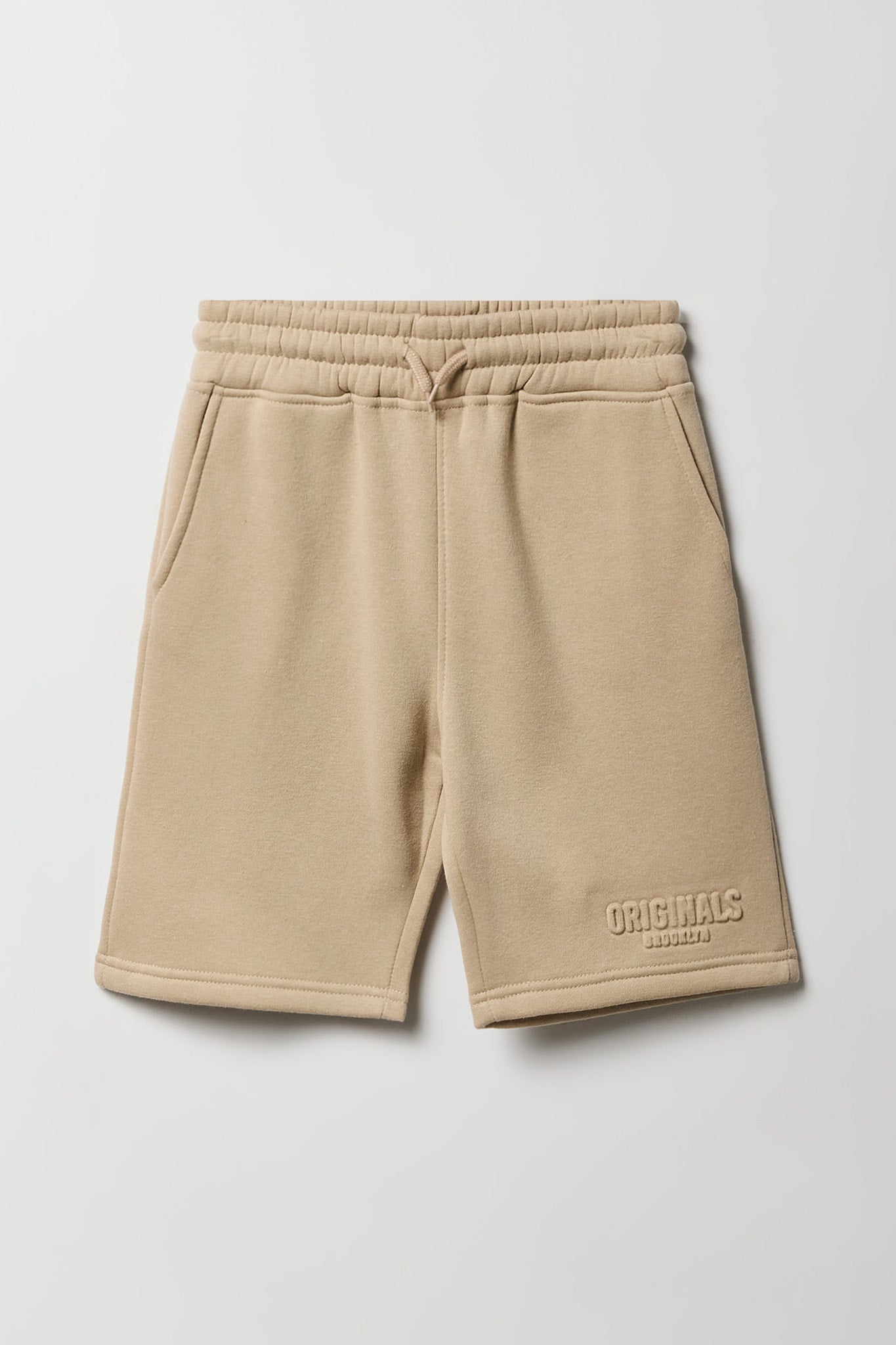 Boys Embossed Fleece Short