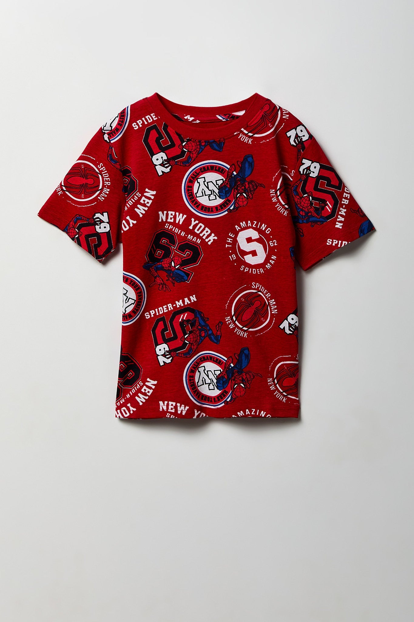 Kids Spider-Man Print T-Shirt