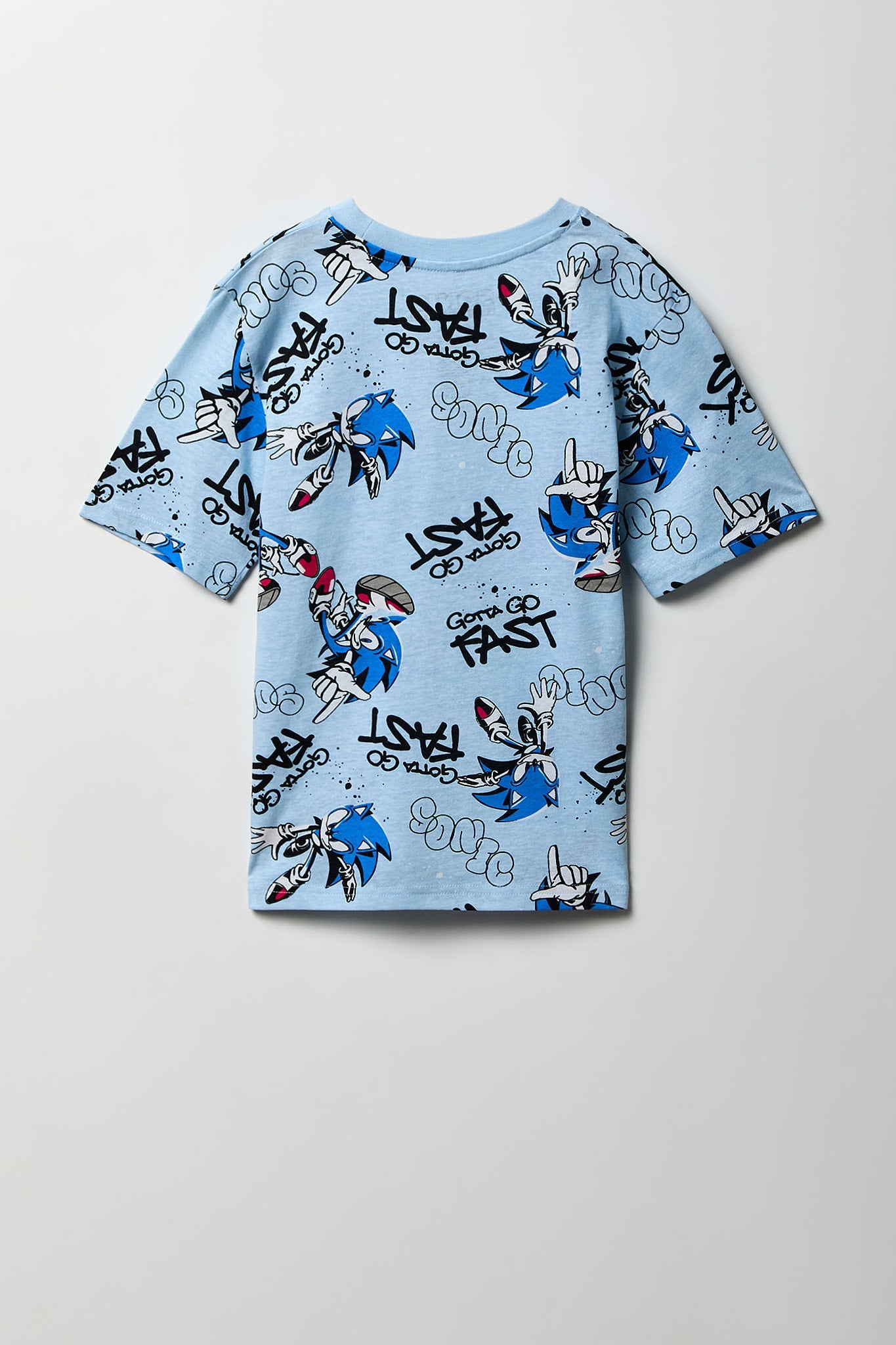 Kids Sonic Print T-Shirt