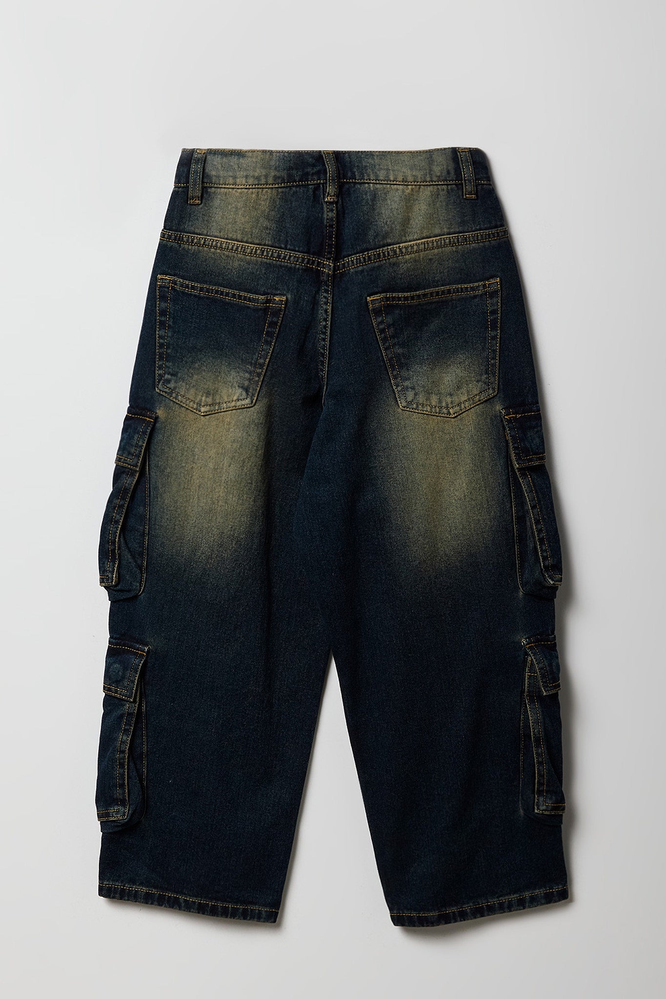 Boys 4-Pocket Baggy Cargo Jean