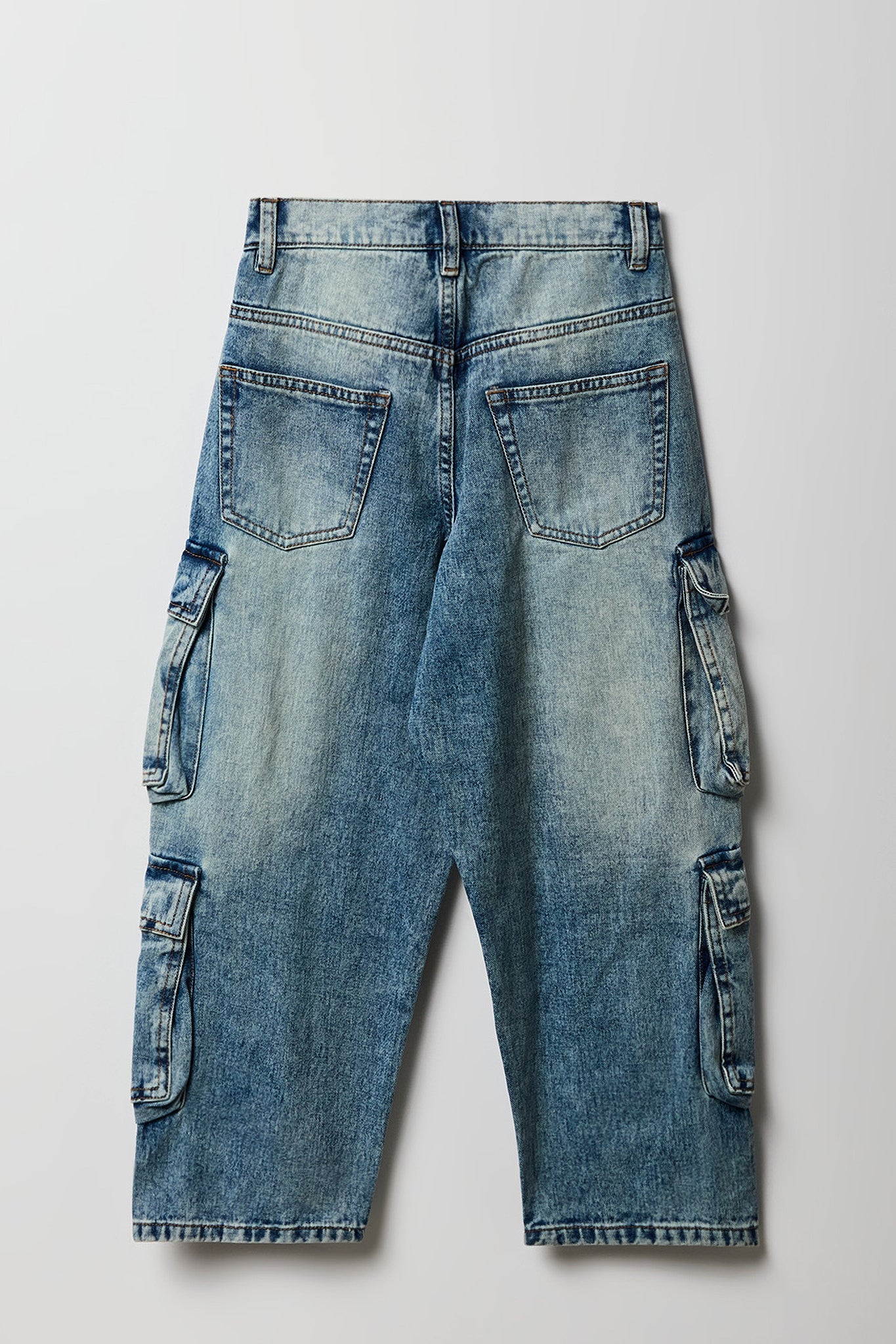 Boys 4-Pocket Baggy Cargo Jean