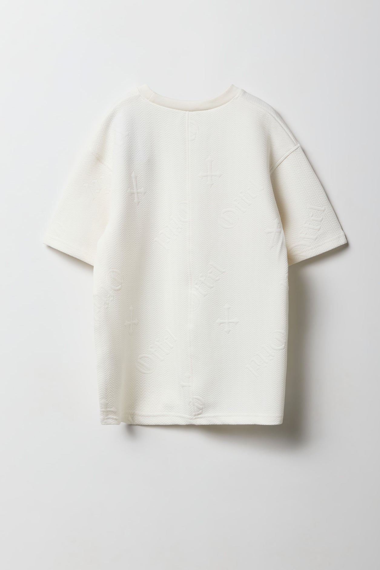 Boys Textured Embossed T-Shirt