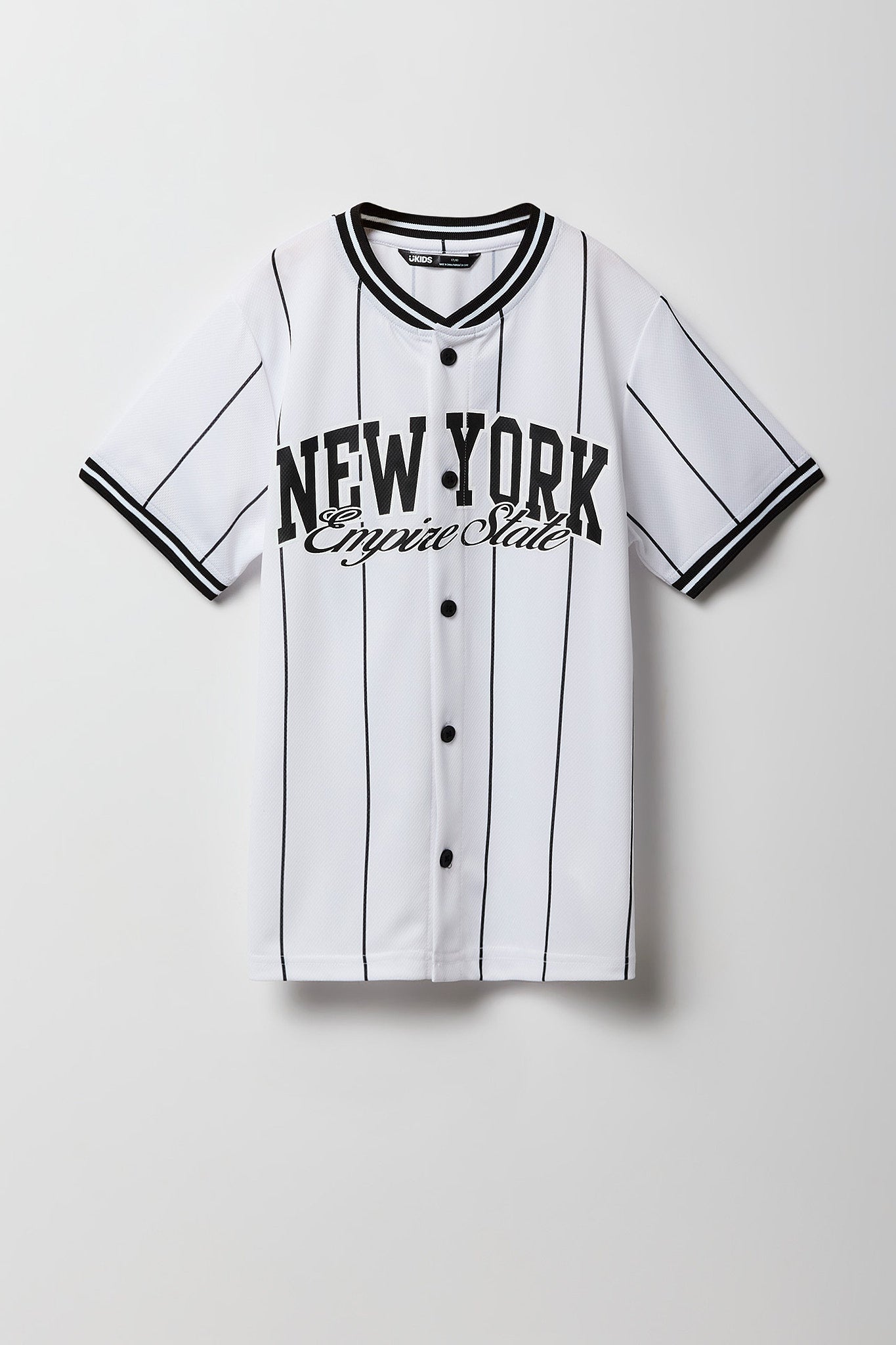 Boys Mesh Graphic Baseball Jersey