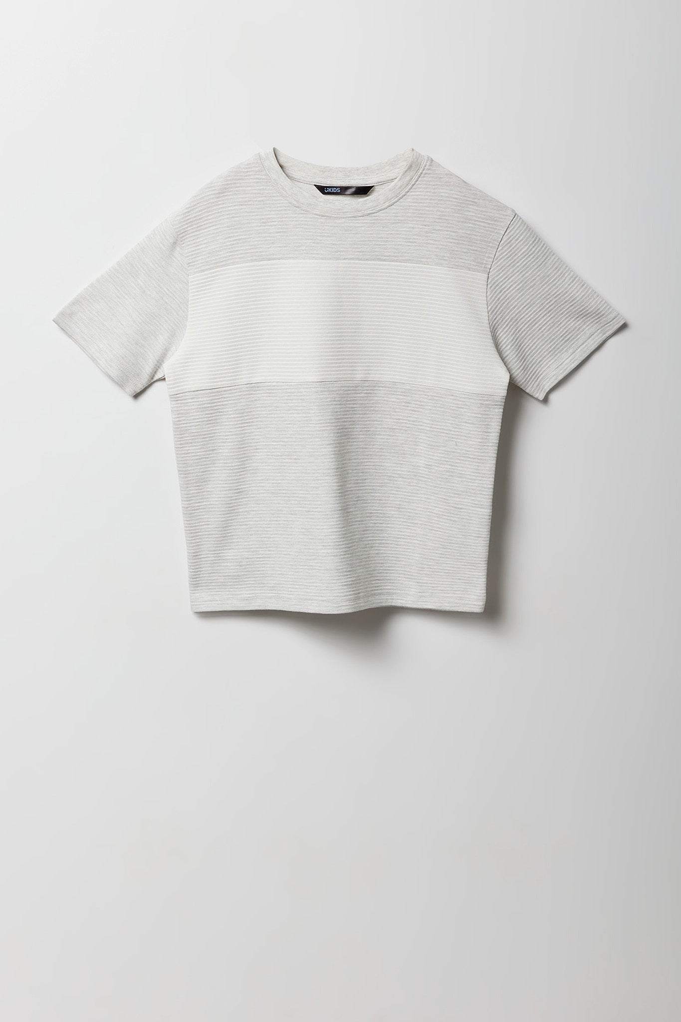 Boys Ottoman Ribbed Colourblock T-Shirt