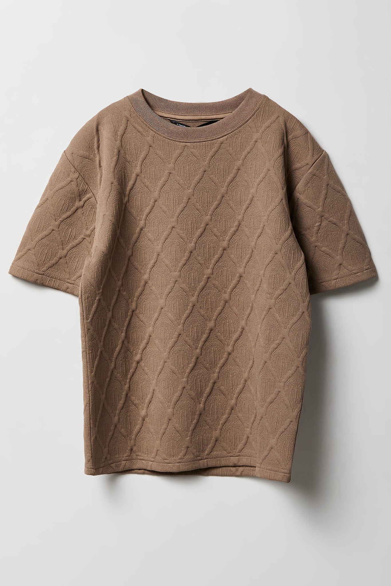 Boys Textured T-Shirt