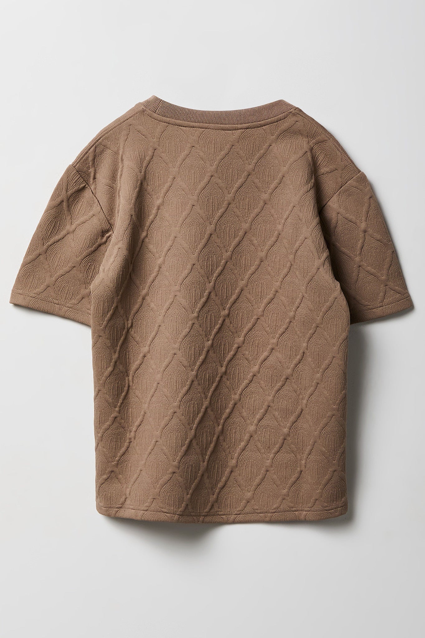 Boys Textured T-Shirt