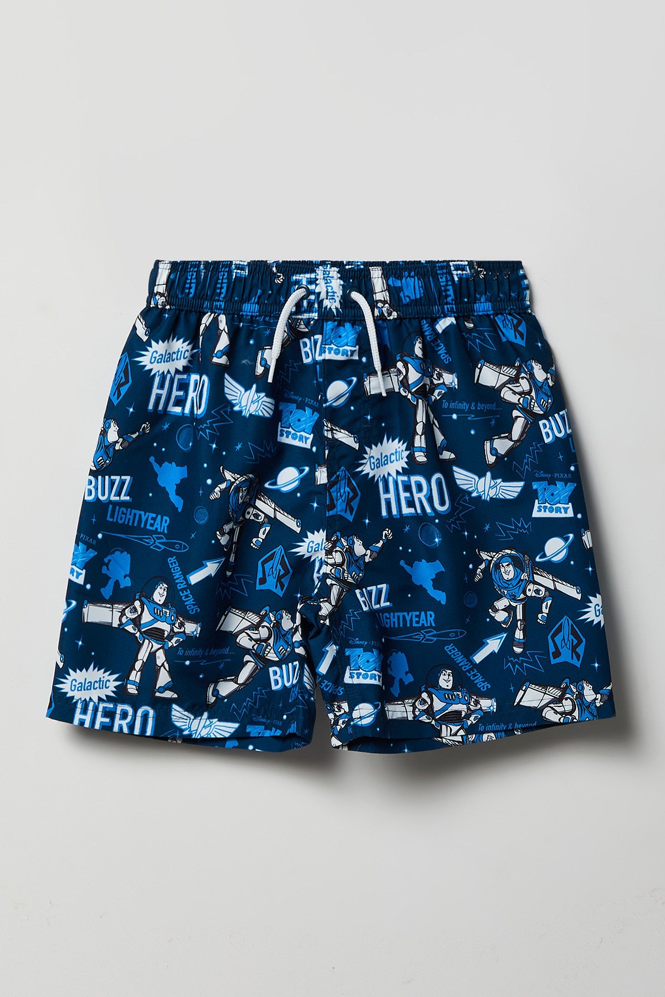 Boys Buzz Lightyear Print Swim Short