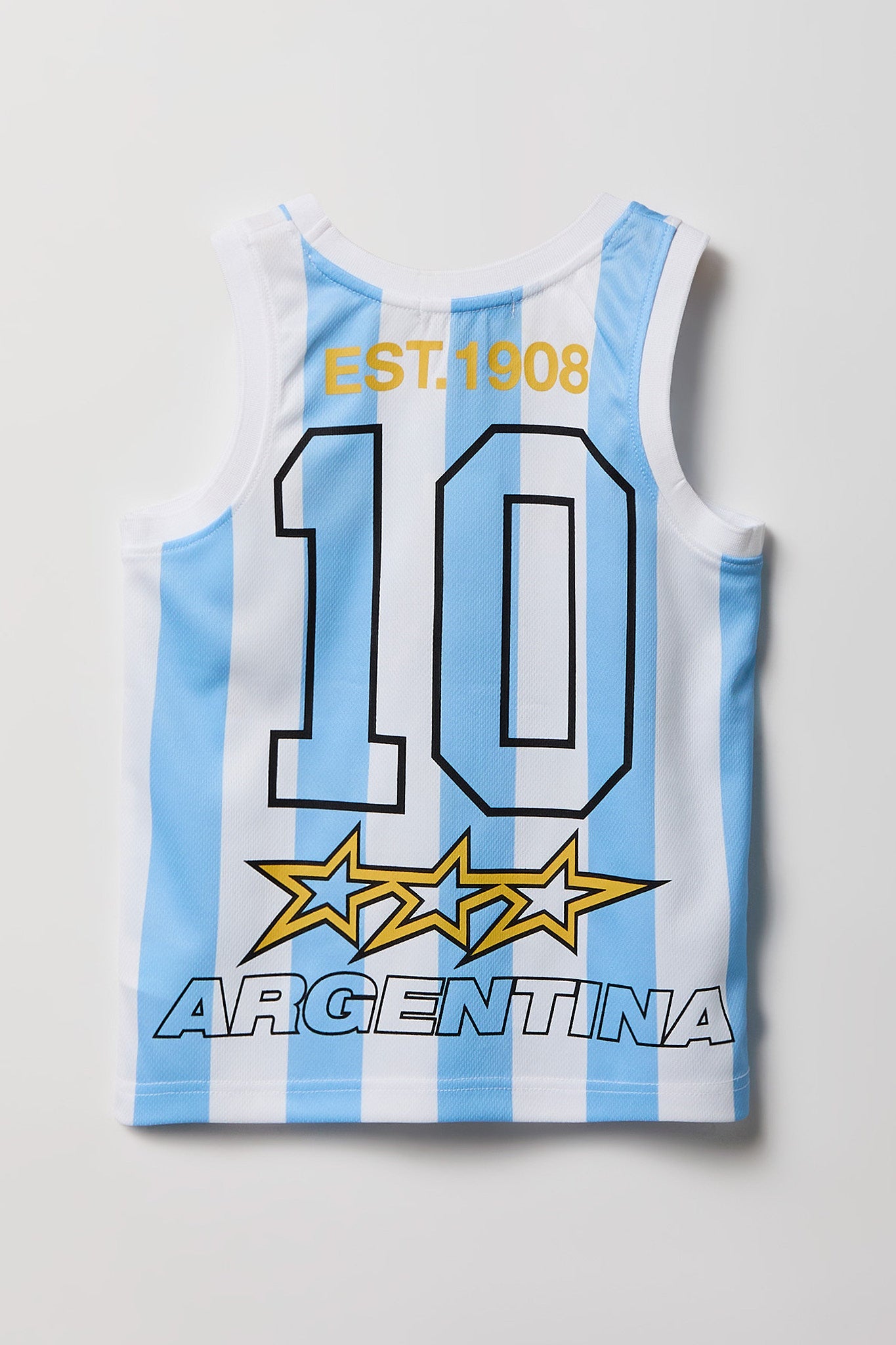 Kids Argentina Graphic Mesh Tank