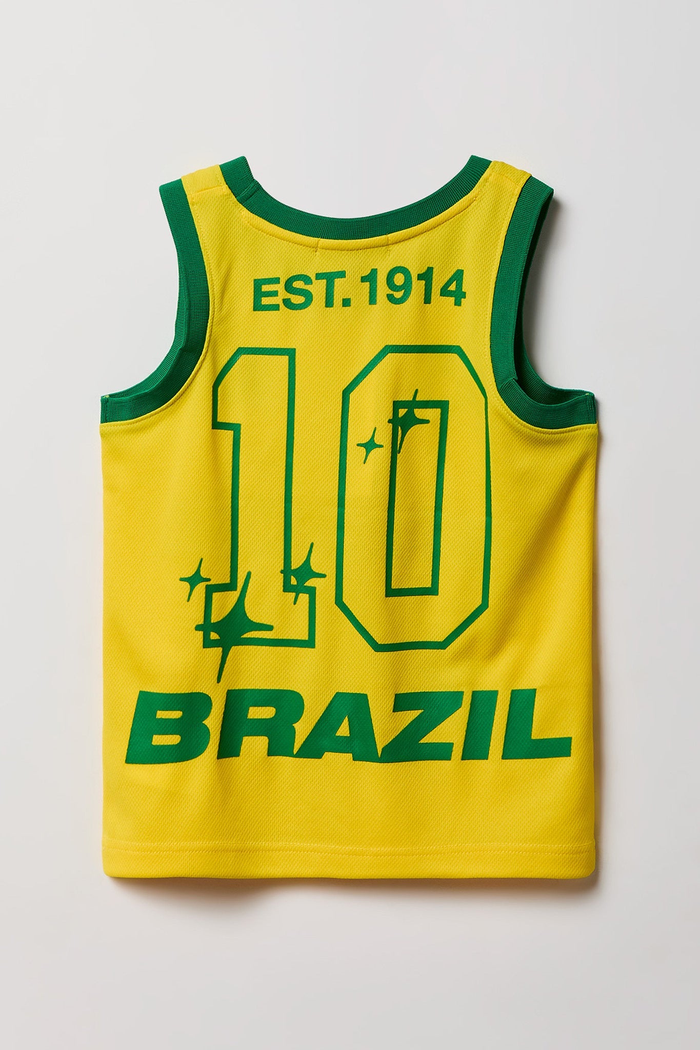 Kids Brazil Graphic Mesh Tank