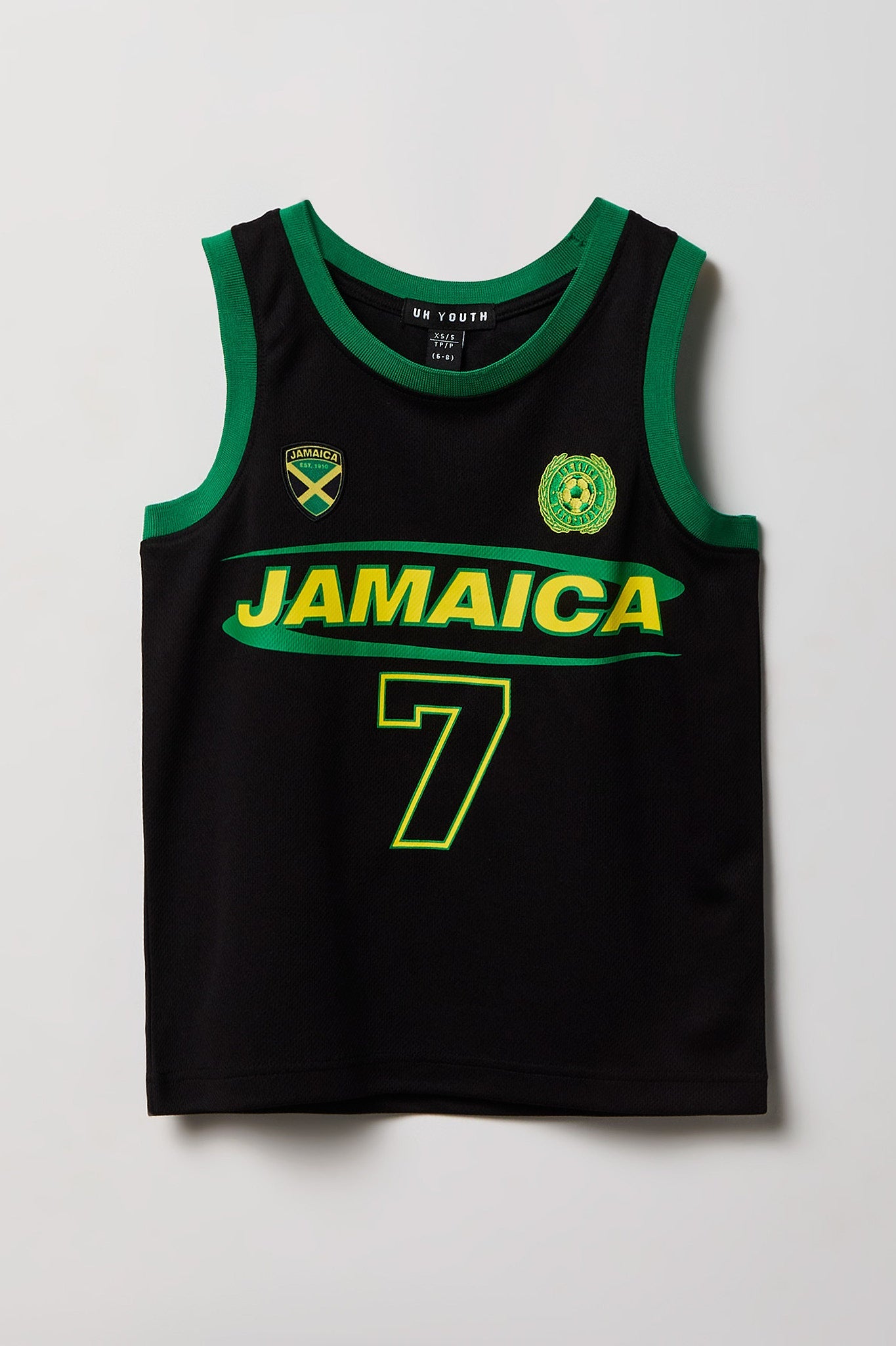 Kids Jamaica Graphic Mesh Tank