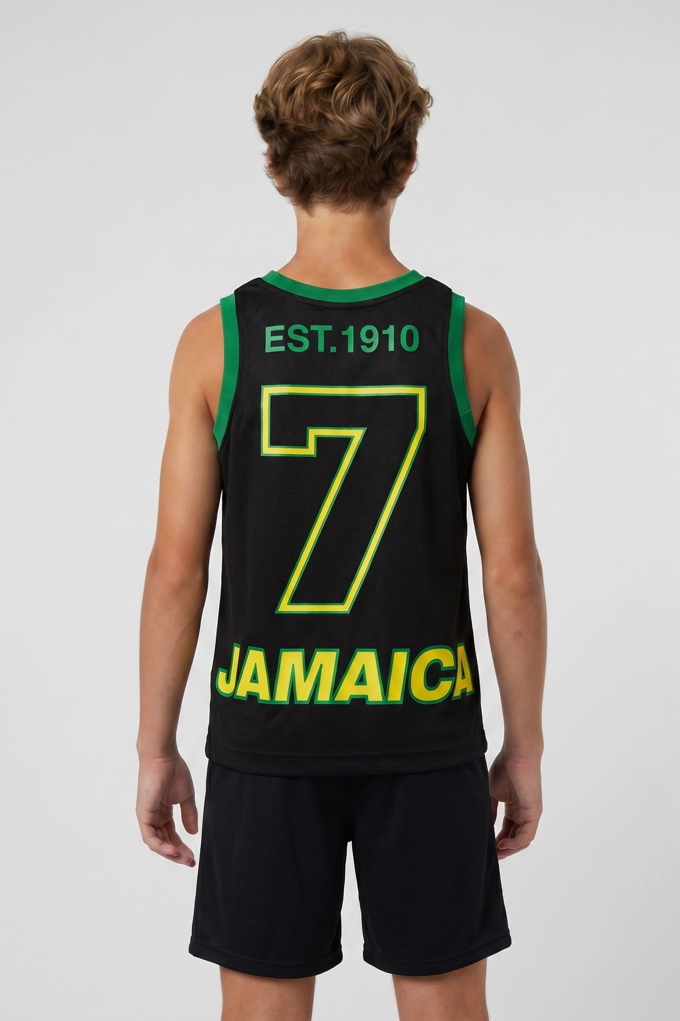 Kids Jamaica Graphic Mesh Tank
