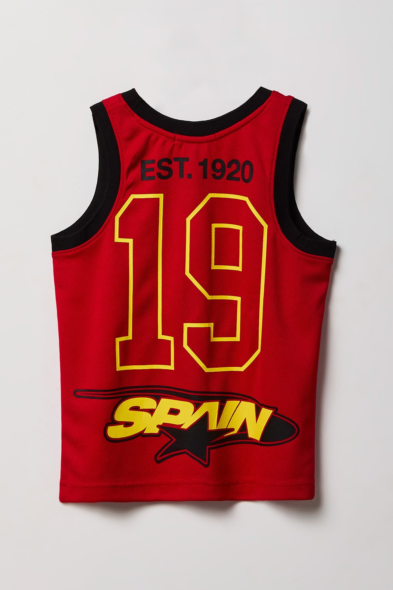 Kids Spain Graphic Mesh Tank