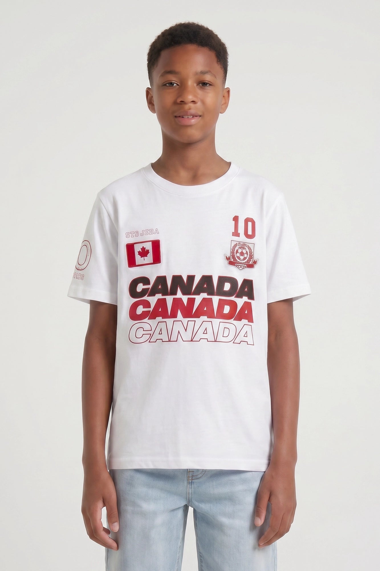 Kids Canada Soccer Graphic T-Shirt