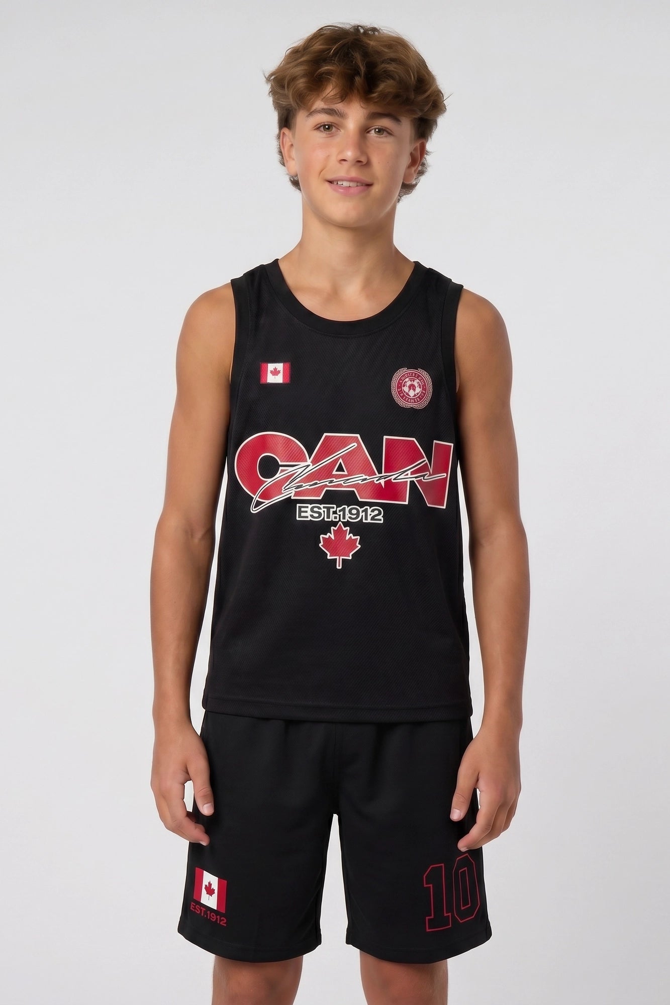 Kids Canada Graphic Mesh Tank