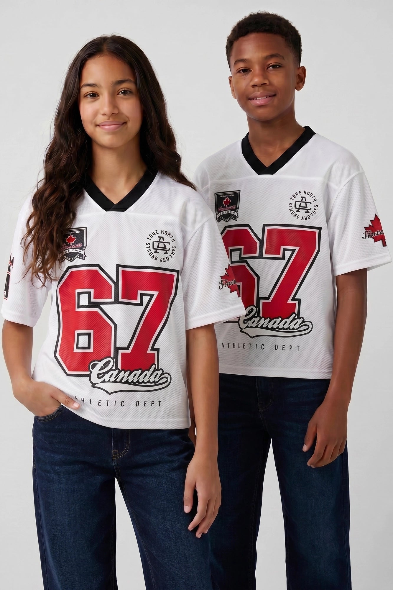 Kids Canada Graphic Mesh Jersey