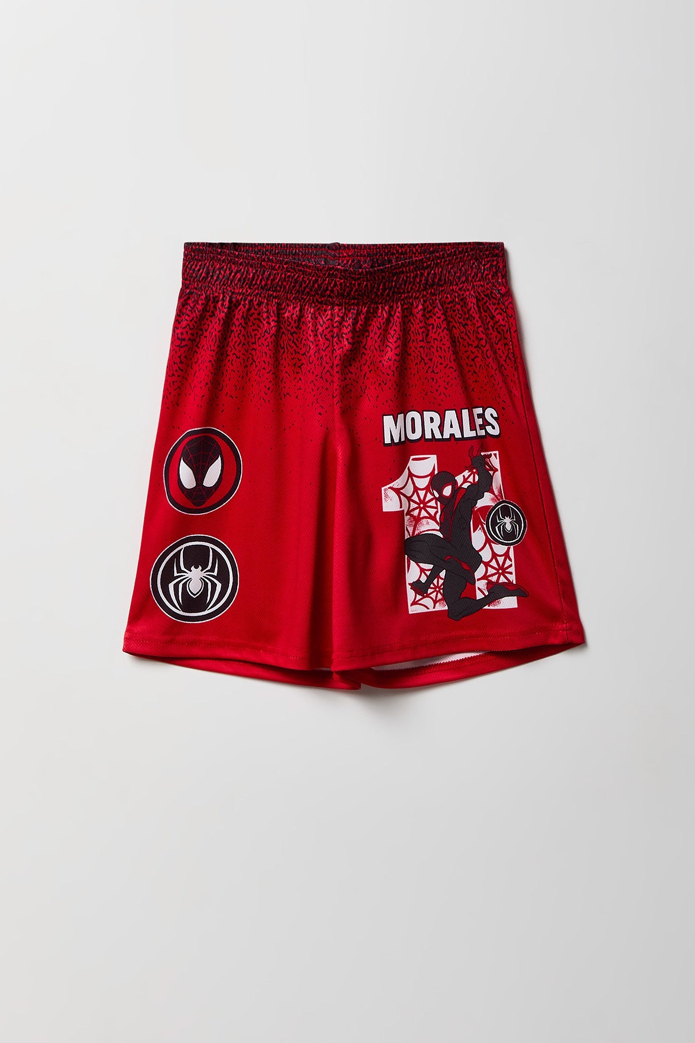 Boys Spider-Man Morales Graphic Active Short