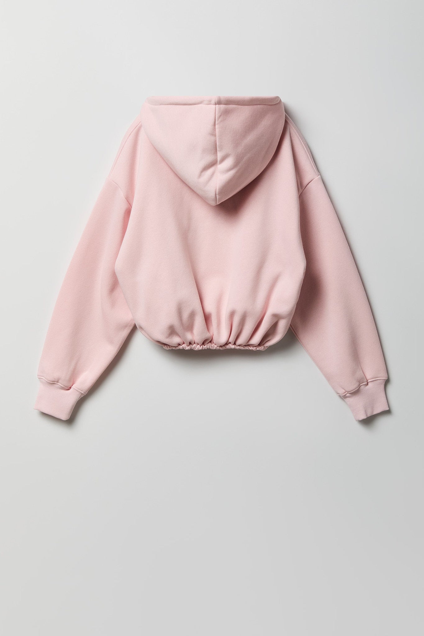 Girls Graphic Bubble Hem Hoodie