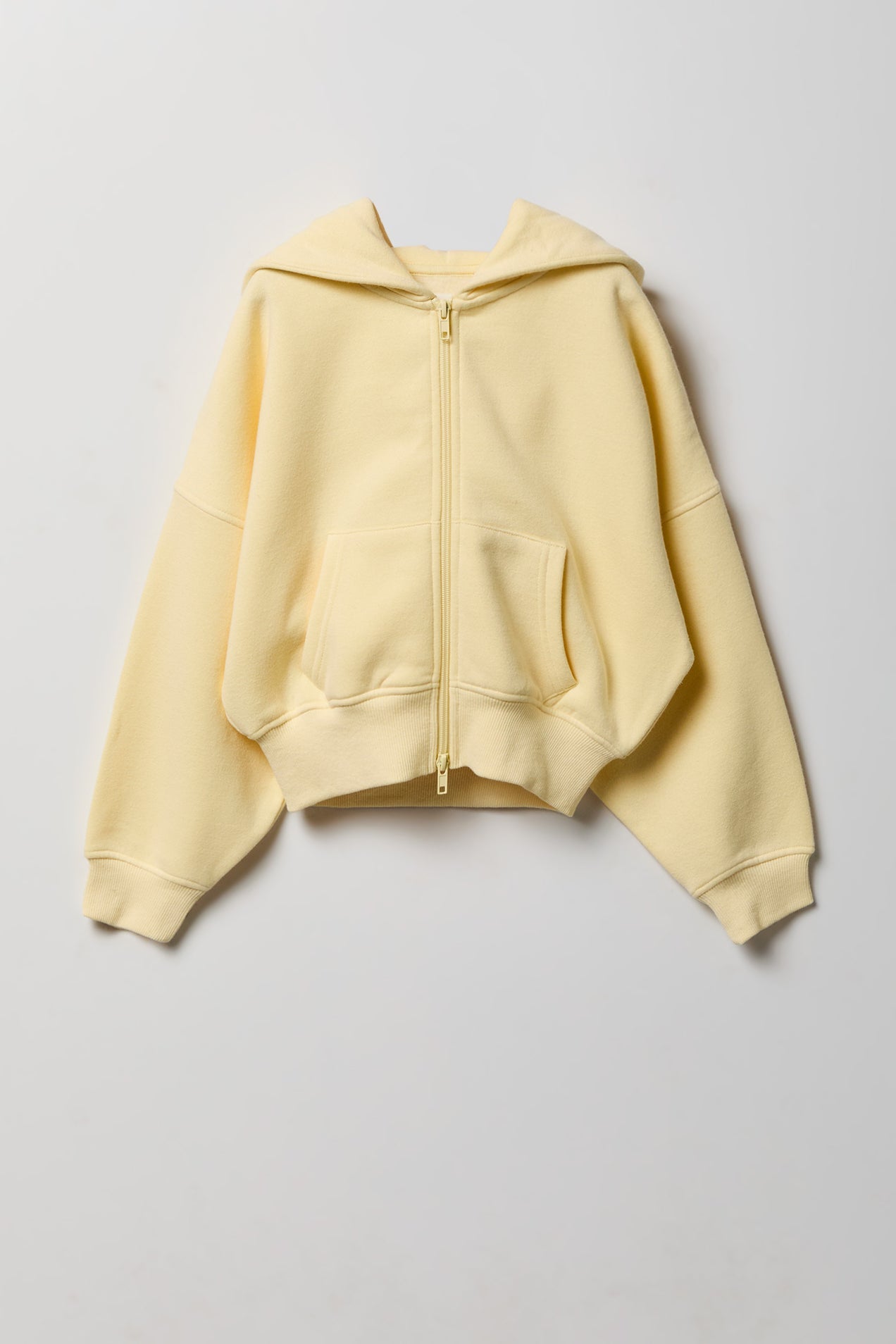 Girls Luxe Fleece Zip-Up Hoodie