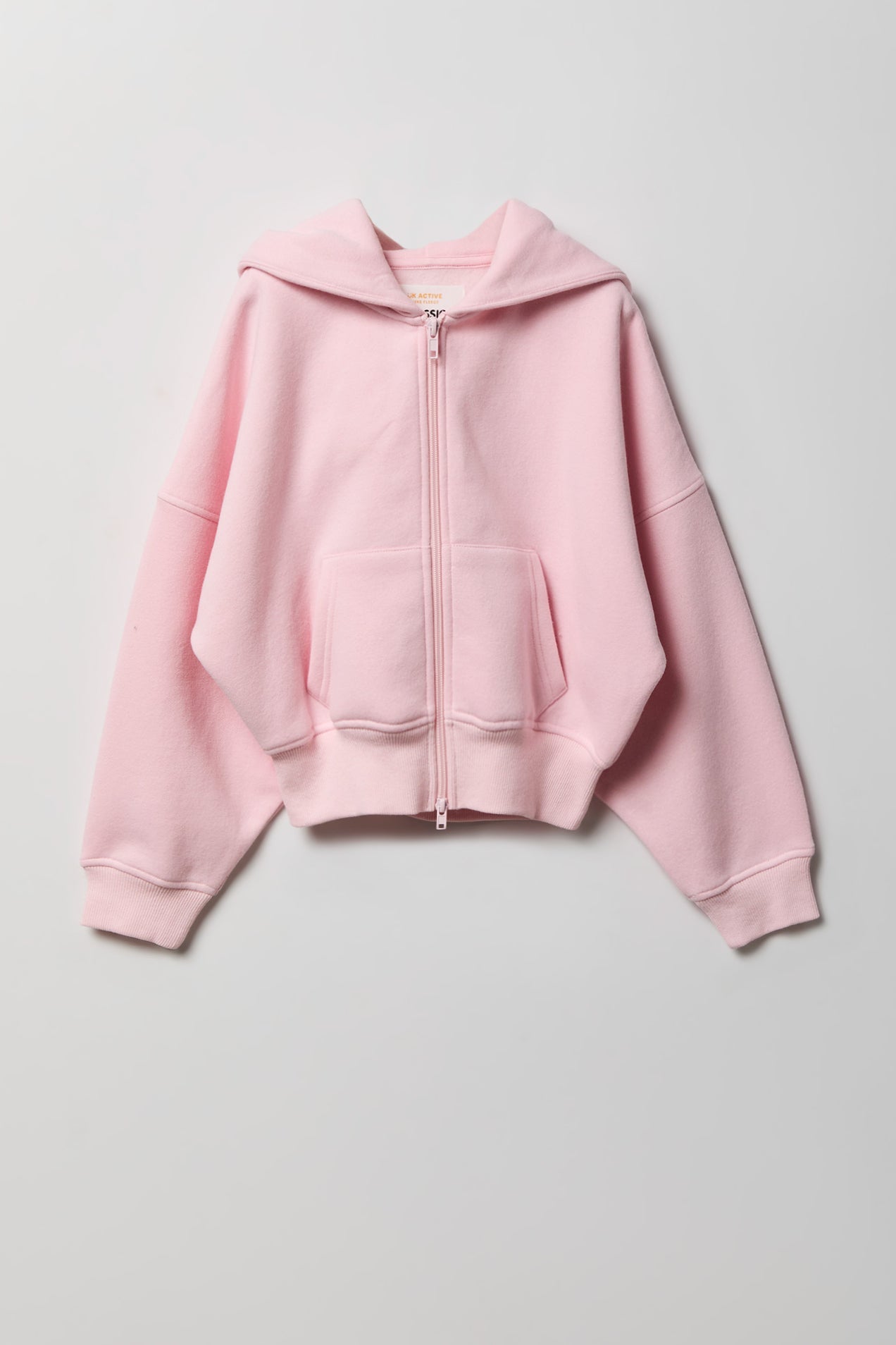 Girls Luxe Fleece Zip-Up Hoodie