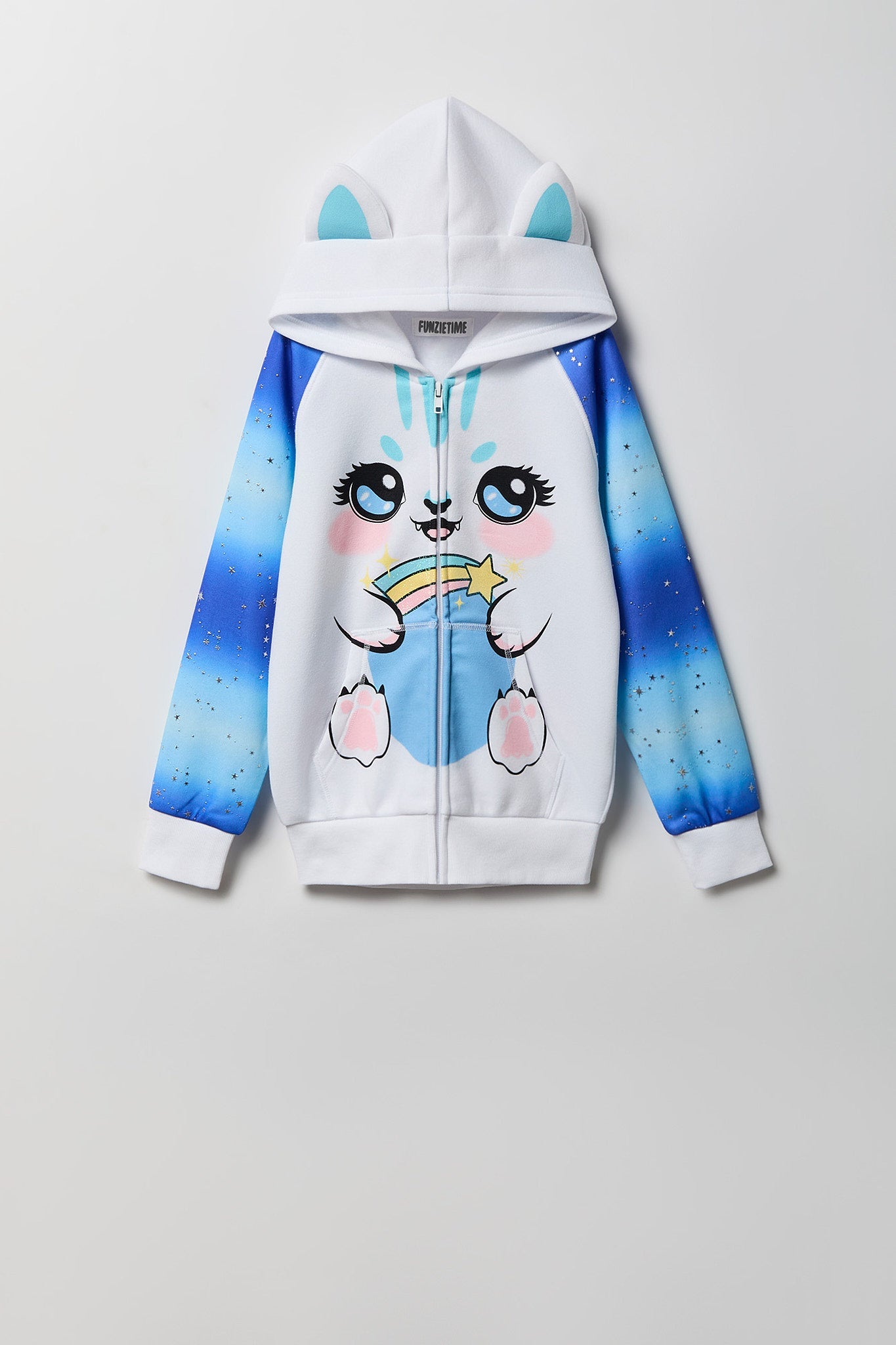 Girls Bunny 3D Character Hoodie
