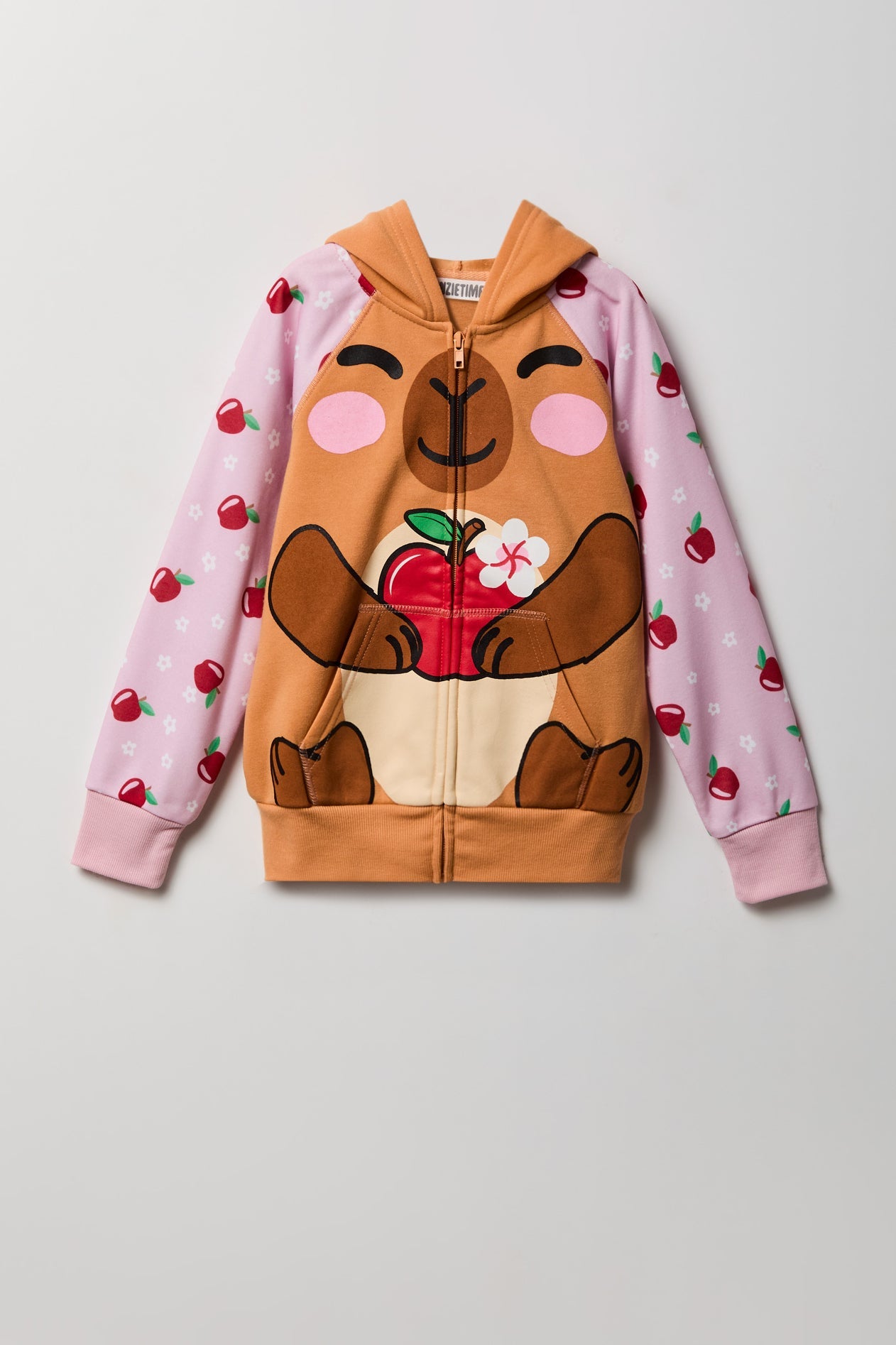 Kids 3D Capybara Character Hoodie