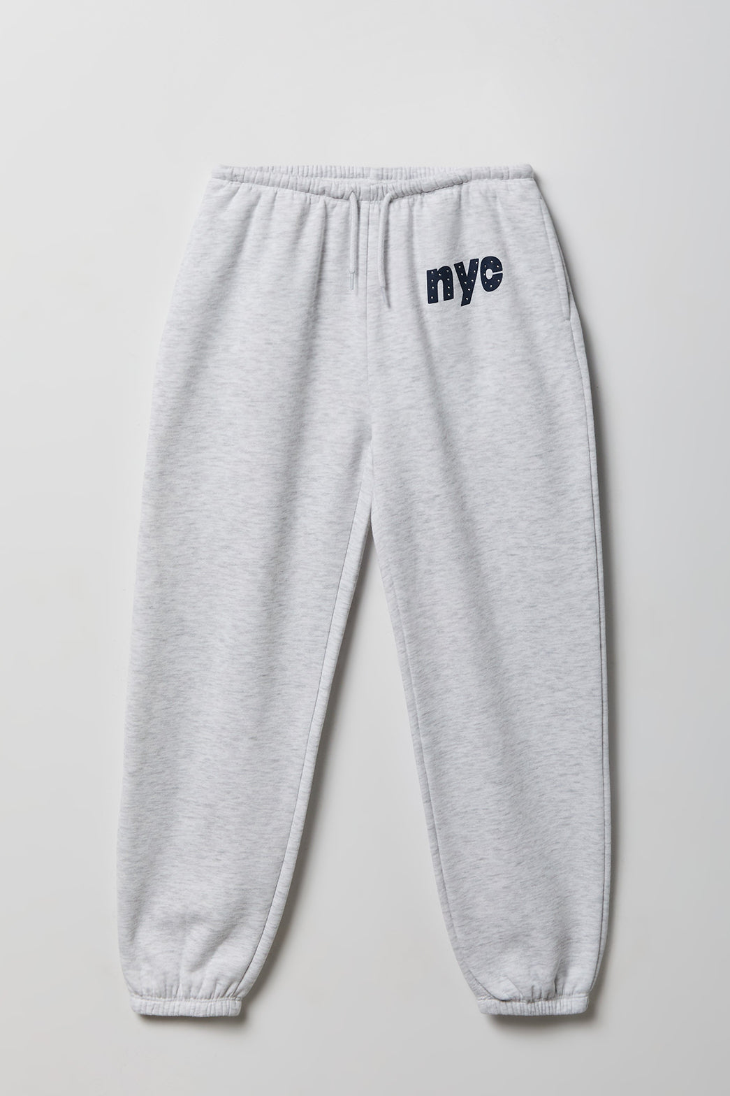 Girls Graphic Fleece Oversized Jogger