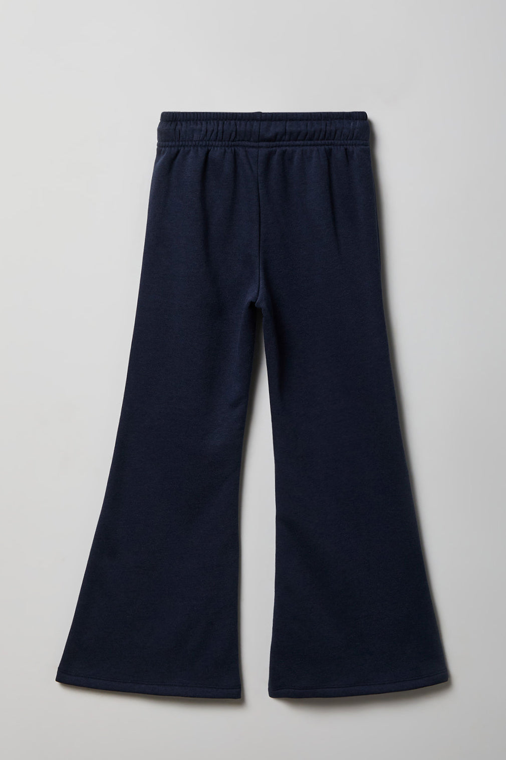 Girls Embroidered Fleece Flare Sweatpant