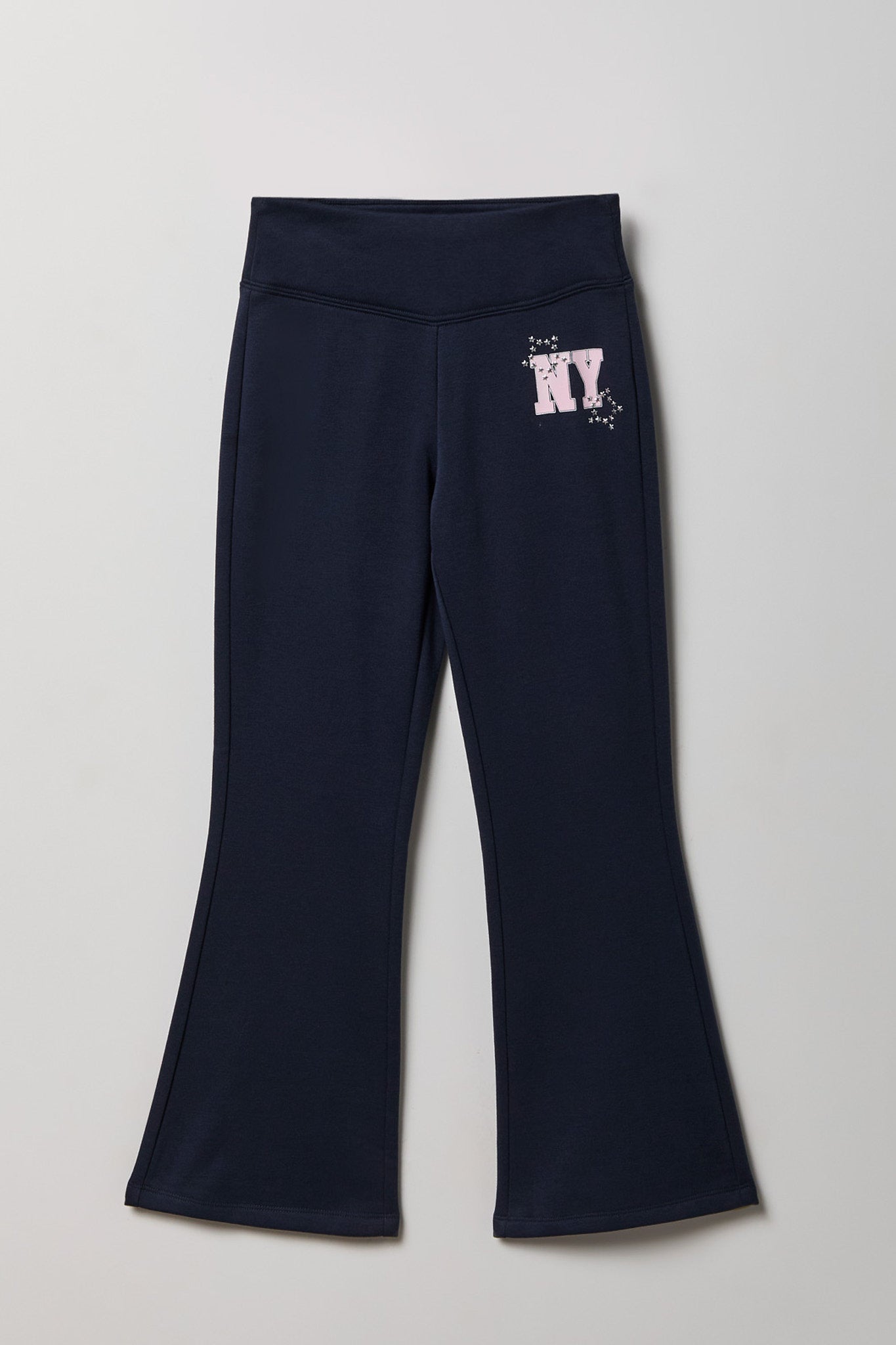 Graphic Fleece Flare Pant