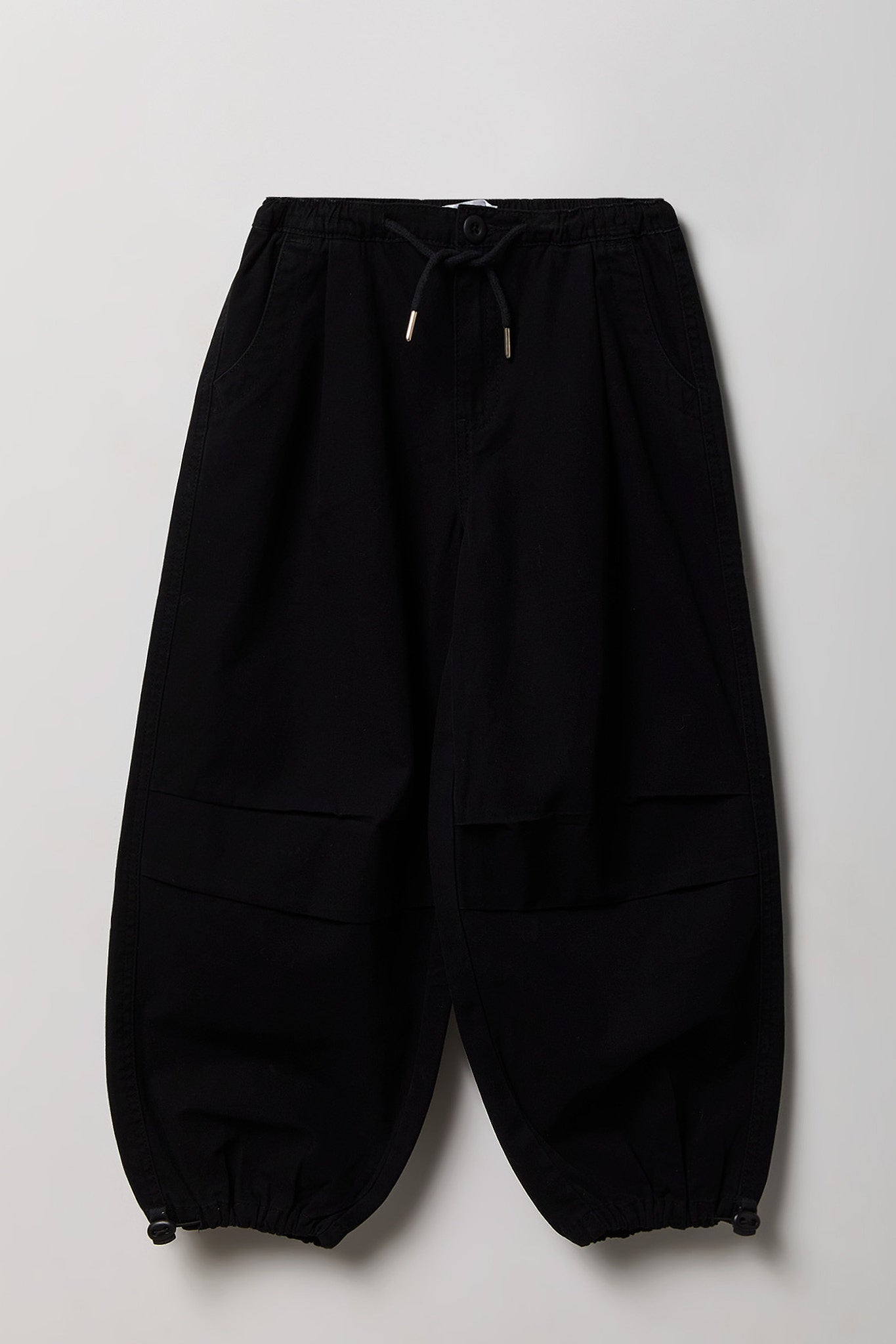 Girls Toggled Parachute Canvas Pant