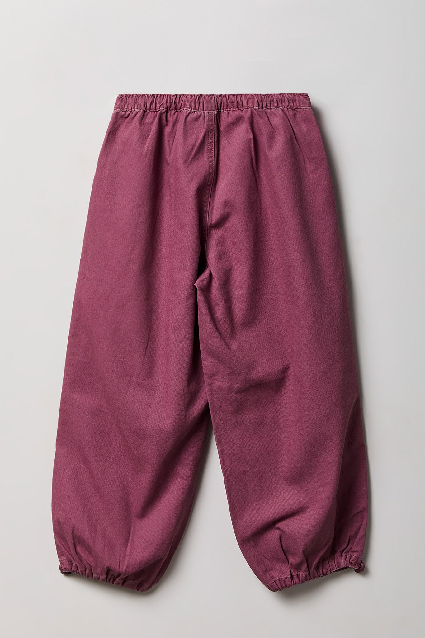 Girls Toggled Parachute Canvas Pant