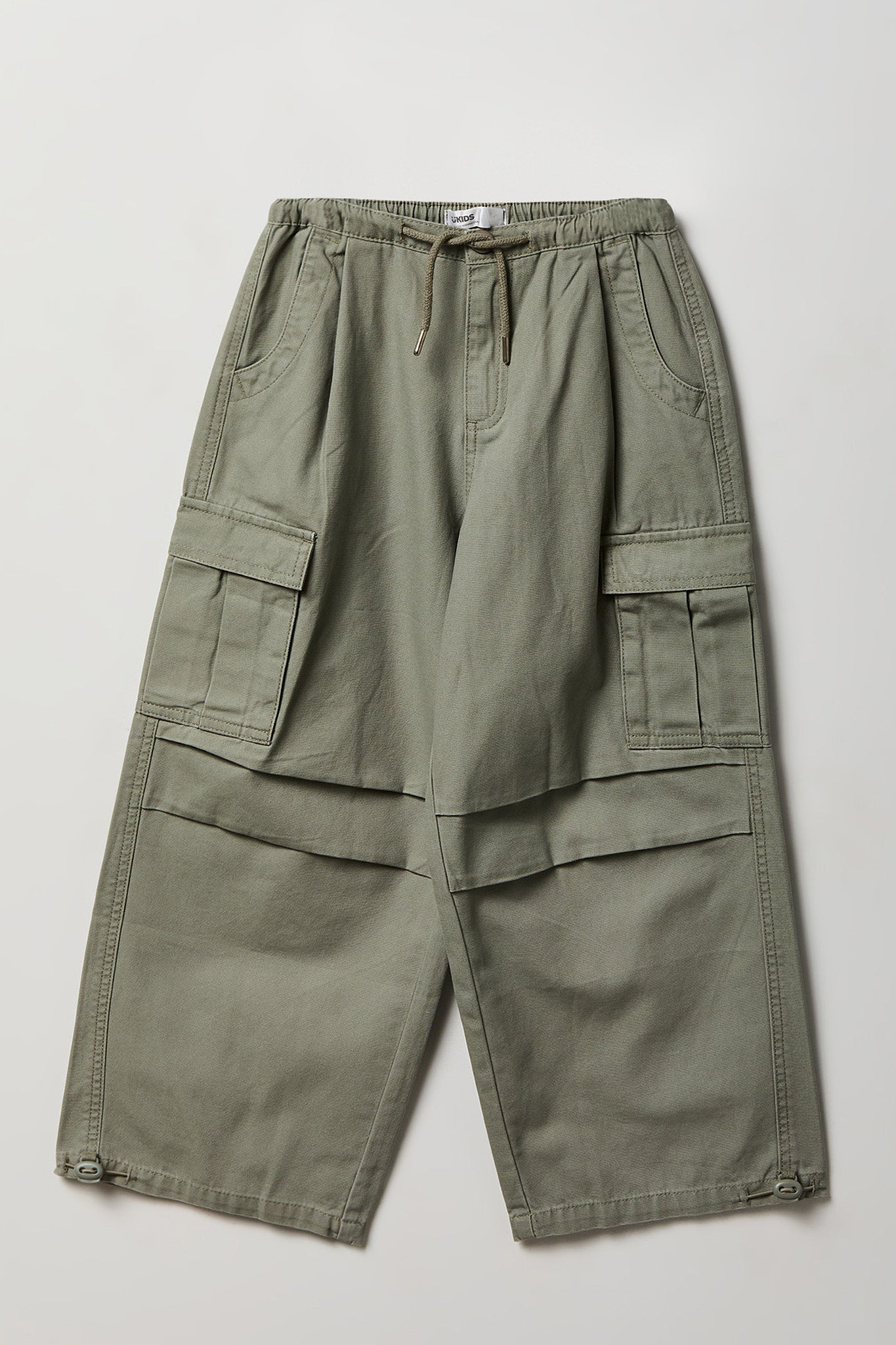 Girls Cargo Parachute Pant