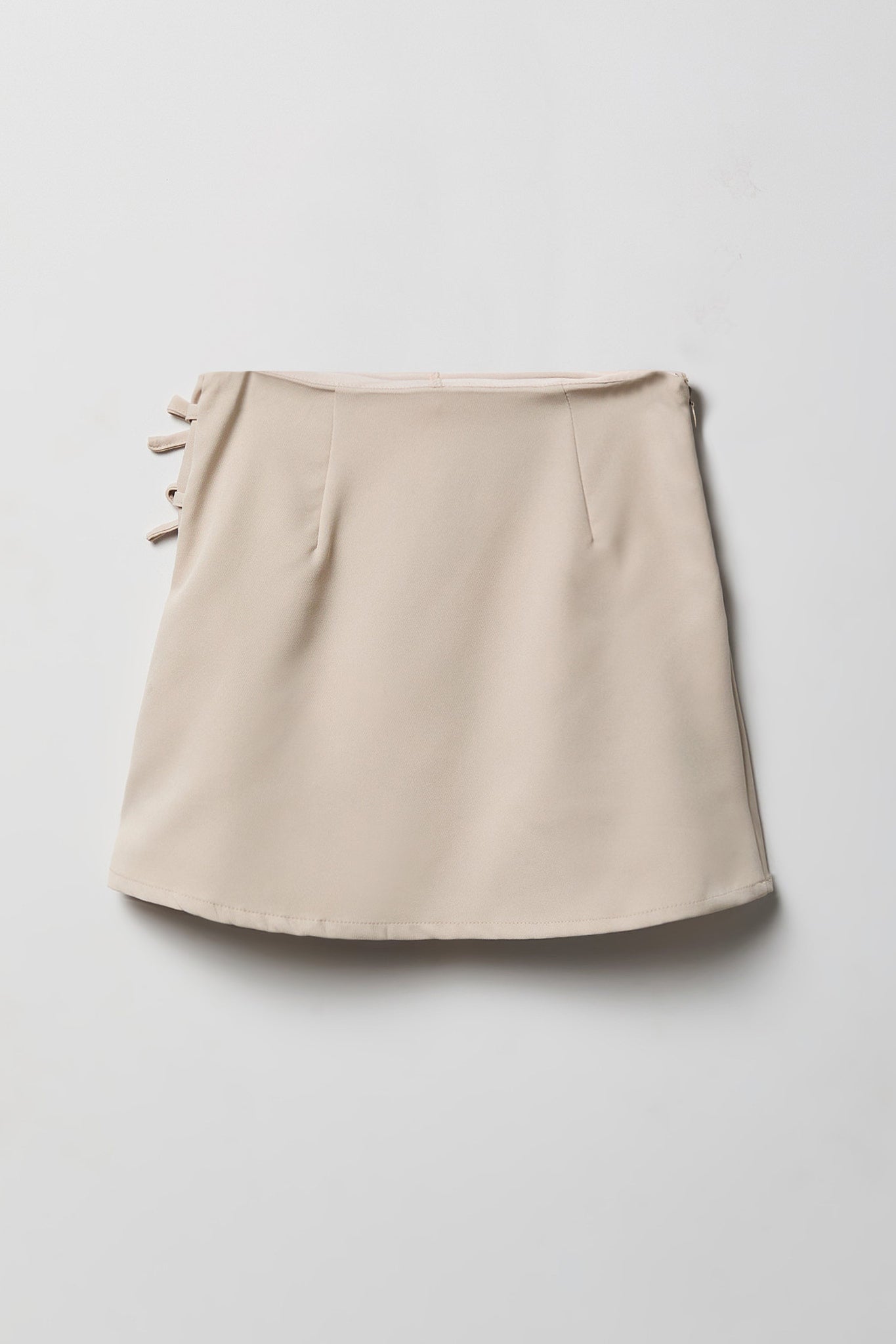 Girls Bow Pleated Skirt