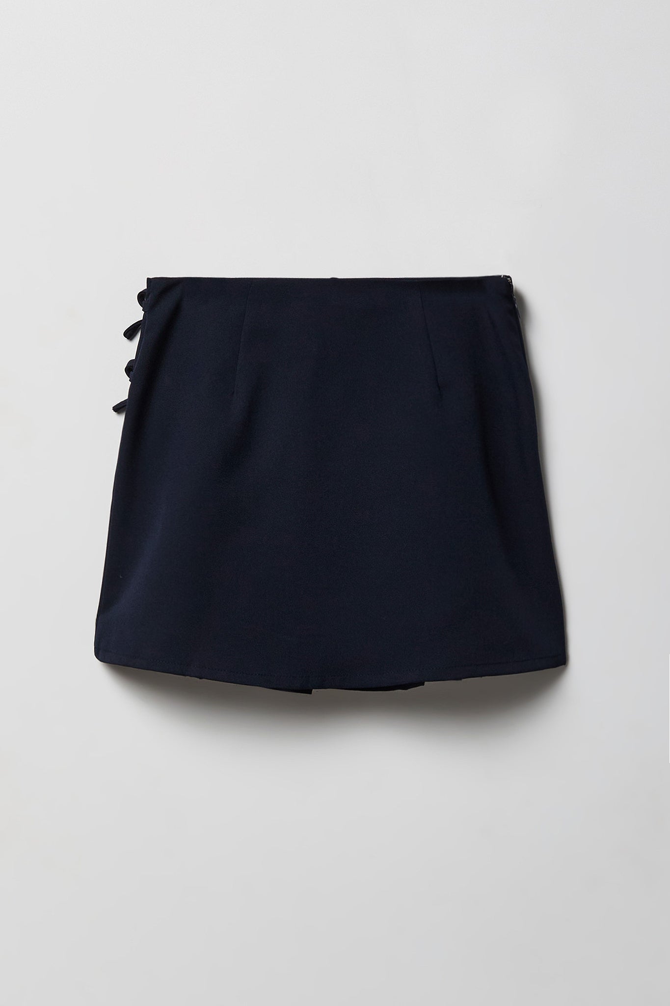 Girls Bow Pleated Skirt