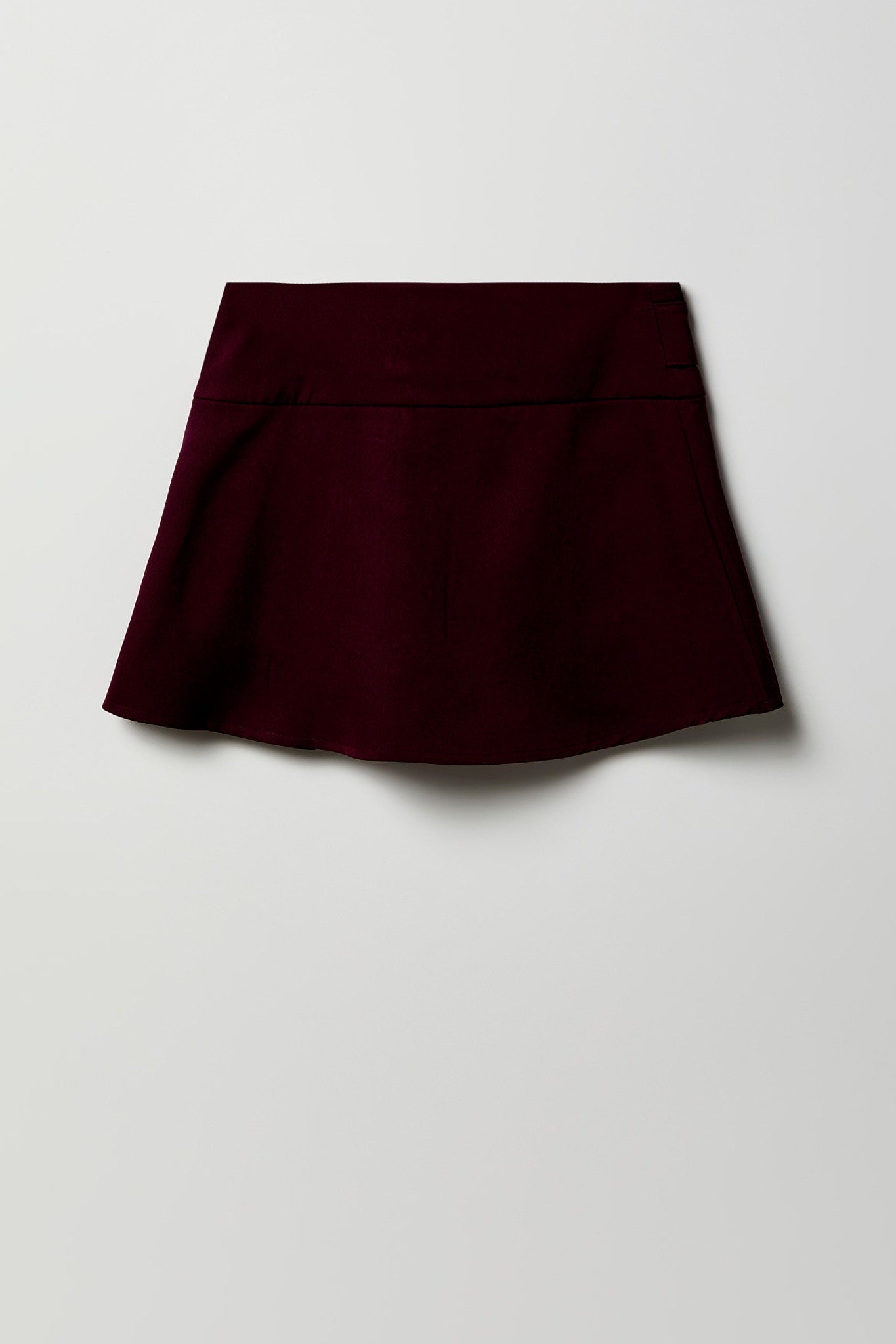 Girls Belted Pleated Skort