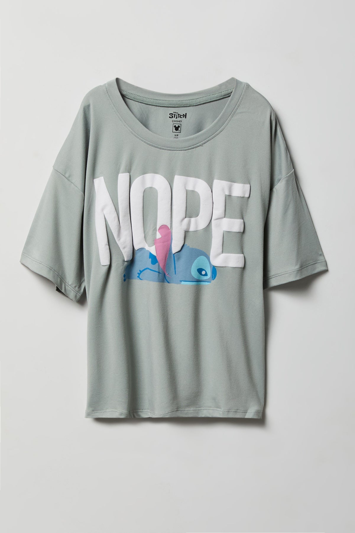 Girls Stitch Graphic T-Shirt & Short Pajama Set