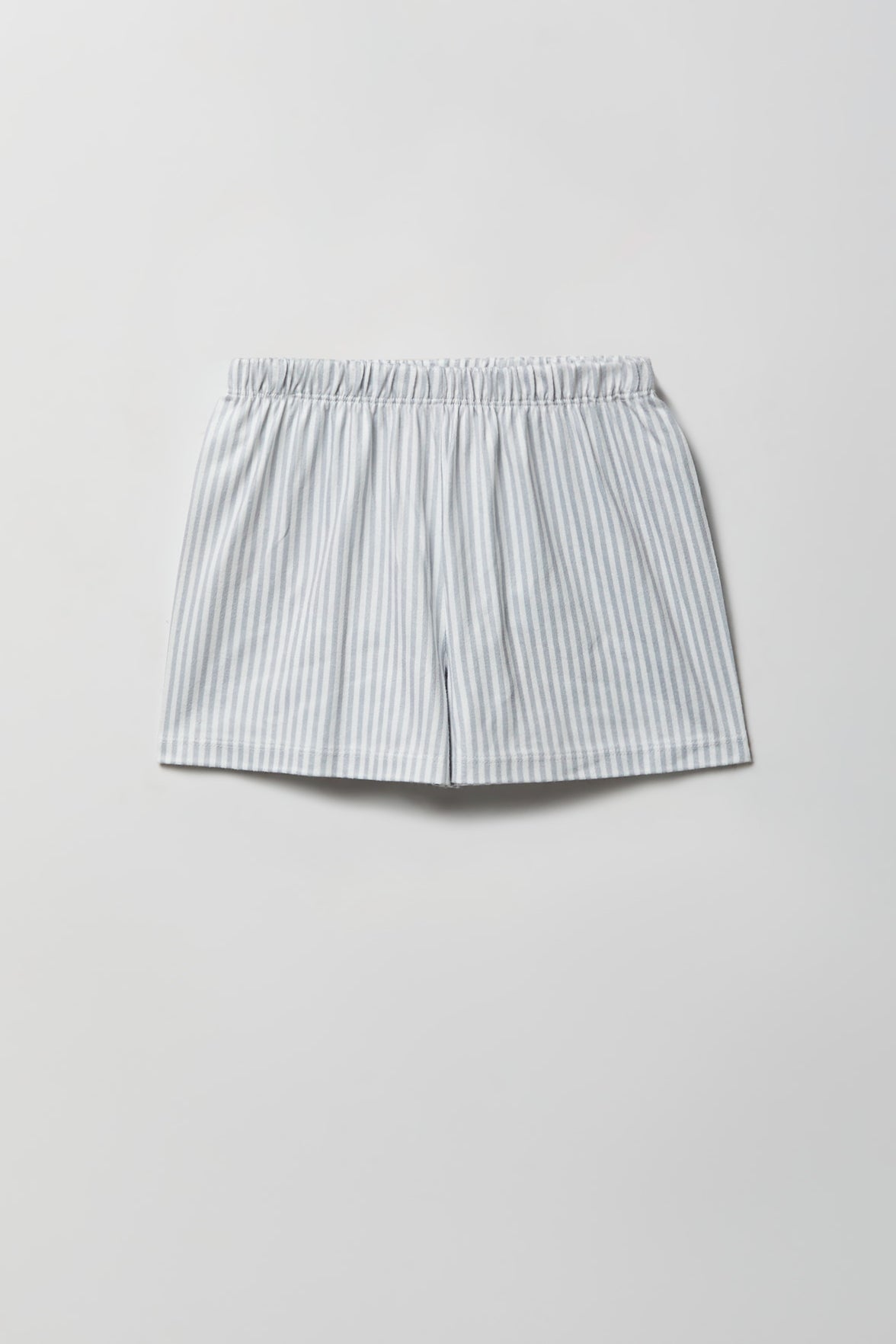 Girls Graphic T-Shirt & Flannel Short Pajama Set