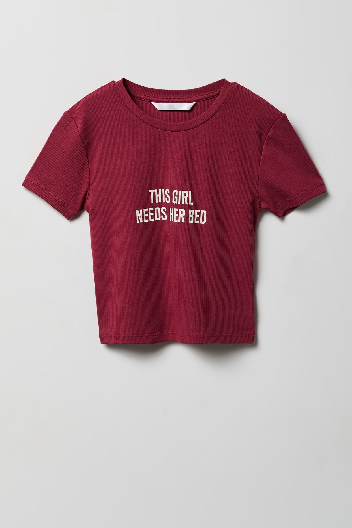 Girls Graphic T-Shirt & Flannel Short Pajama Set